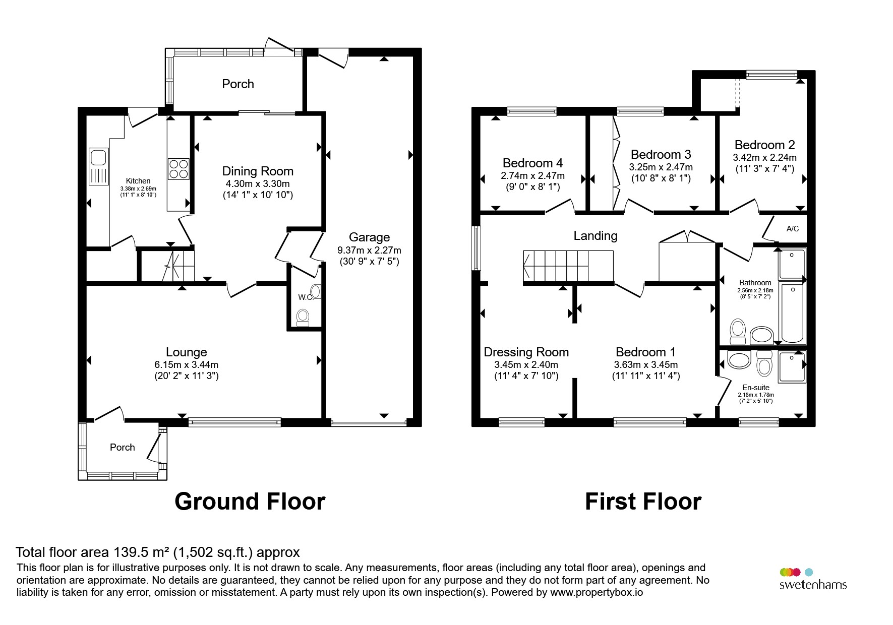 3, Pear Tree Drive, Northwich floorplan