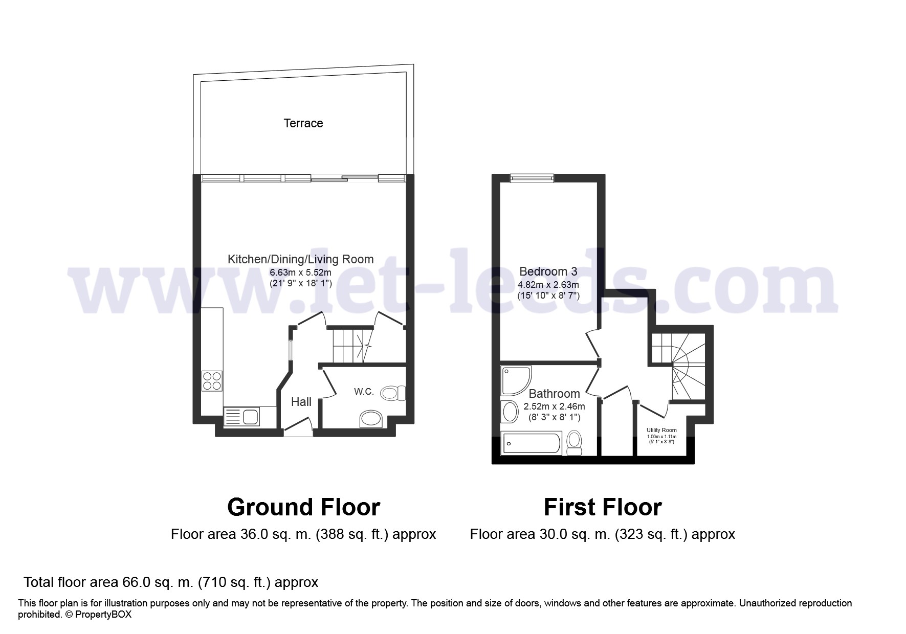 1 Bedrooms Flat to rent in Room, Tate House, Leeds LS2