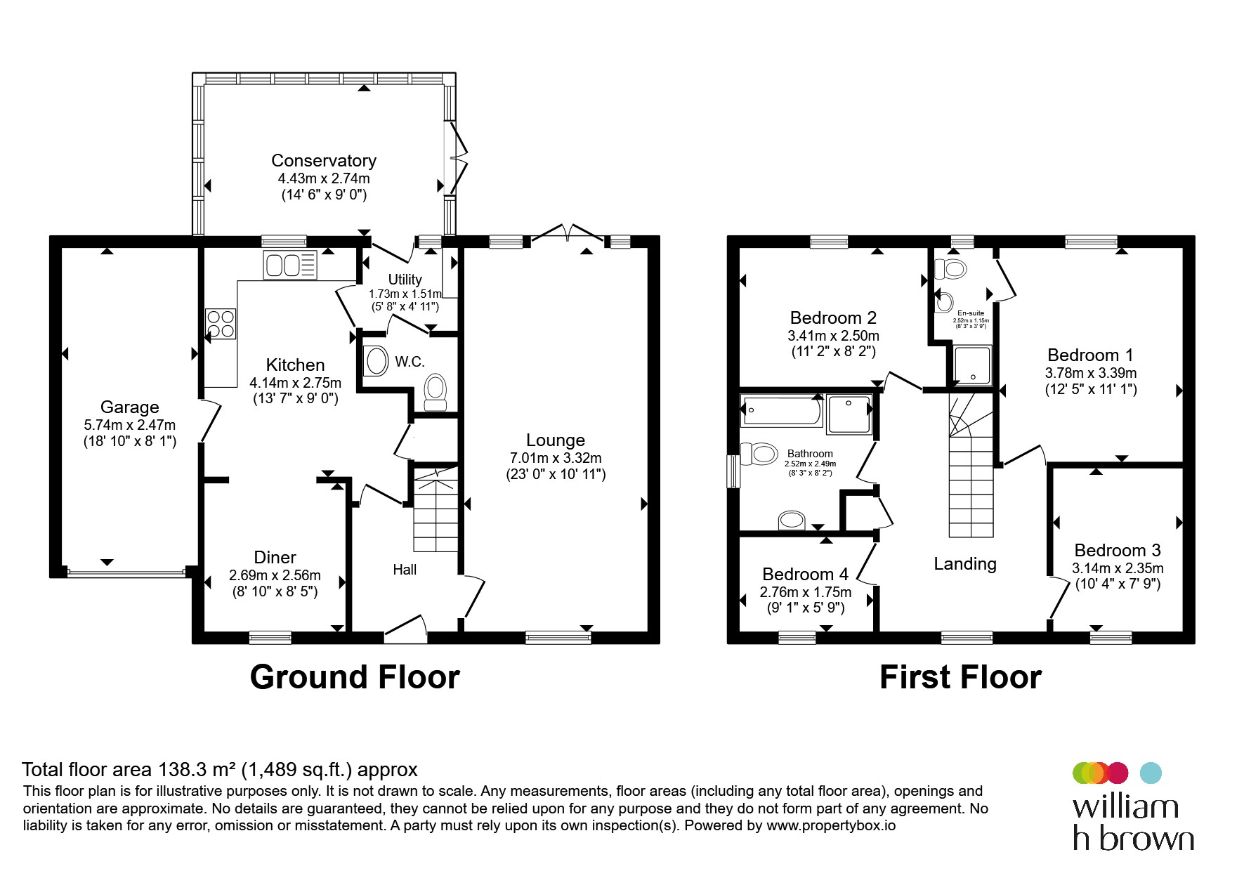 25, Beechings Close, Wisbech floorplan