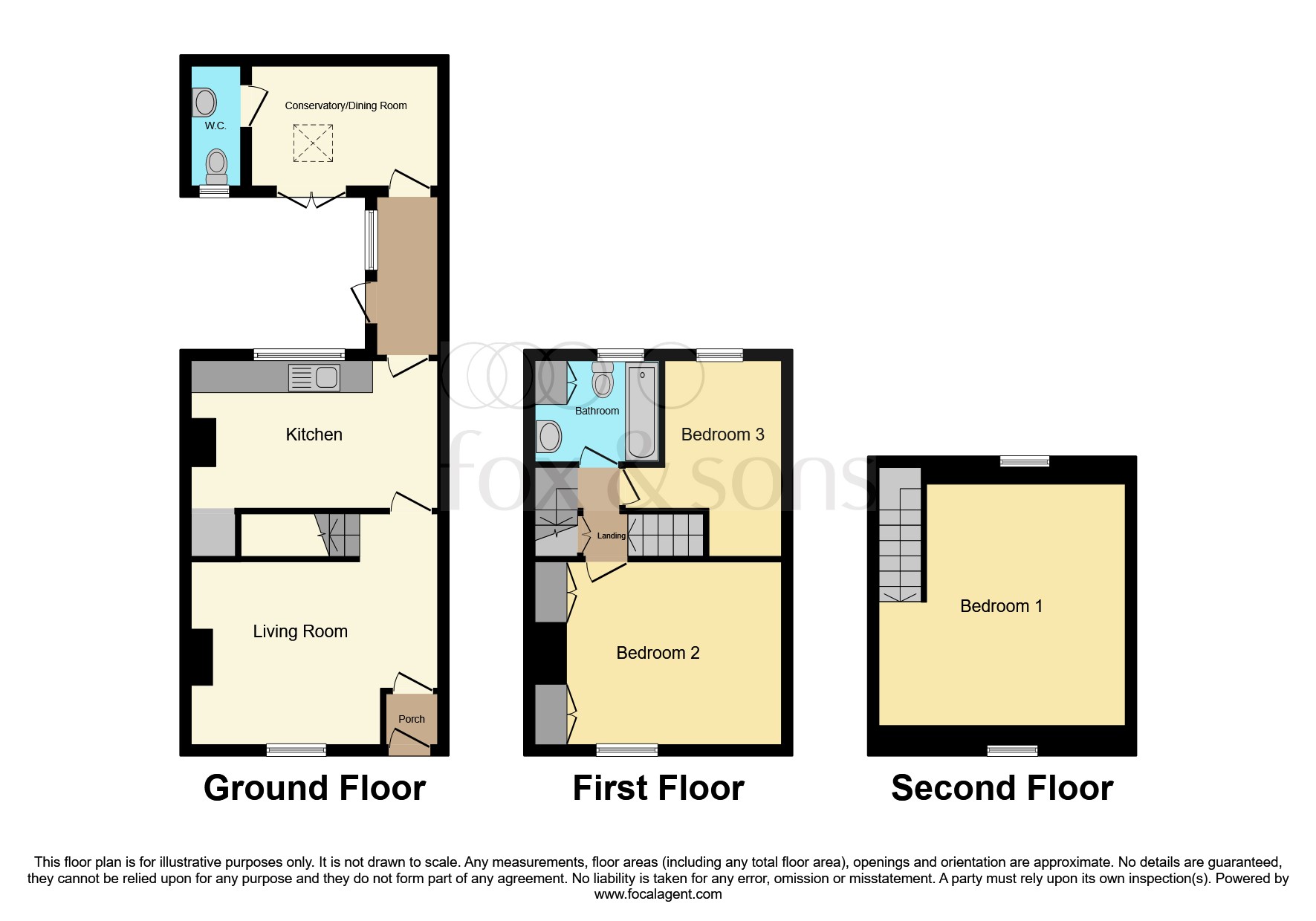 6, Wesley Street, WEYMOUTH floorplan