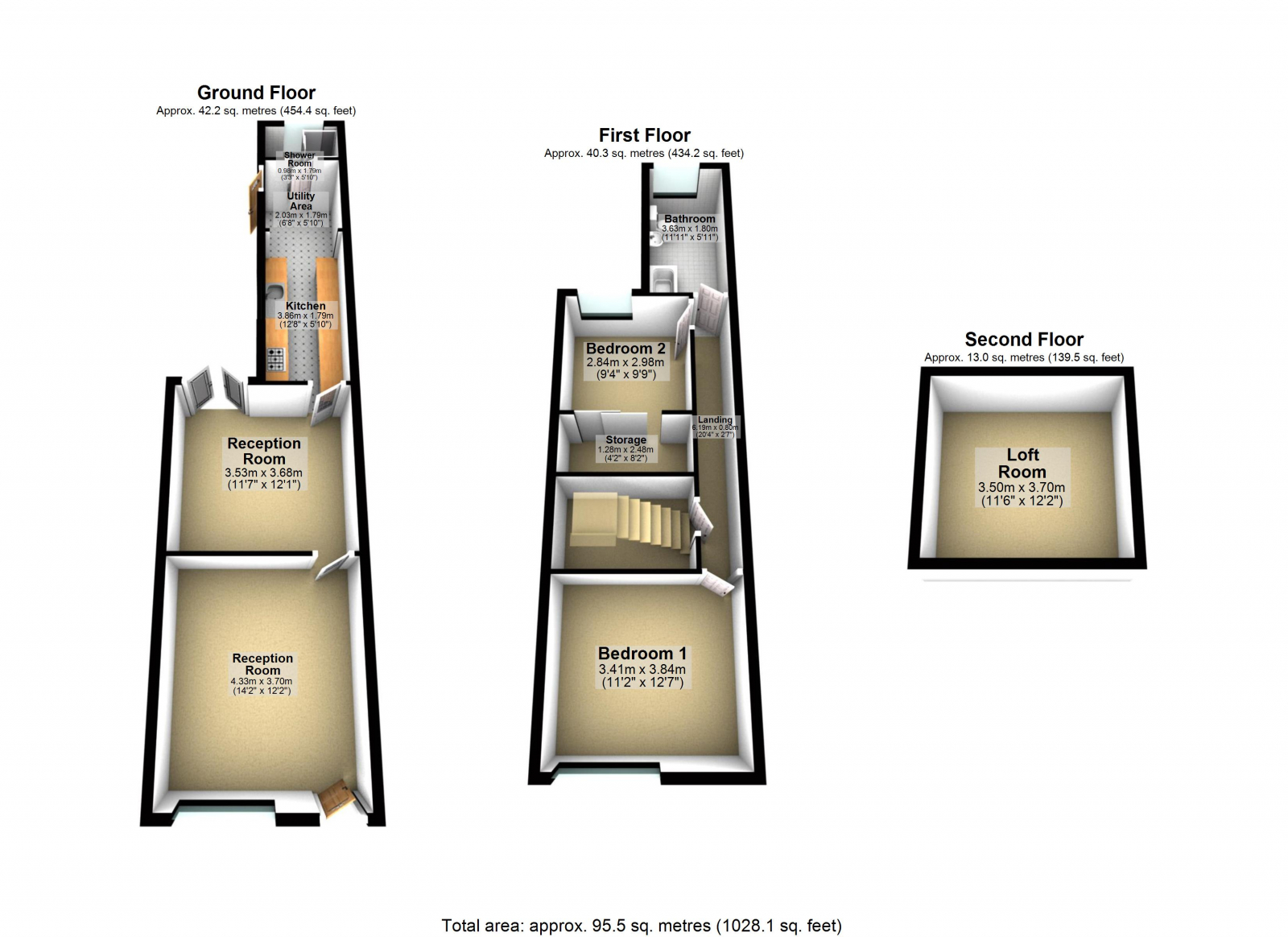 Constance Road, Leicester LE5, 3 bedroom terraced house for sale