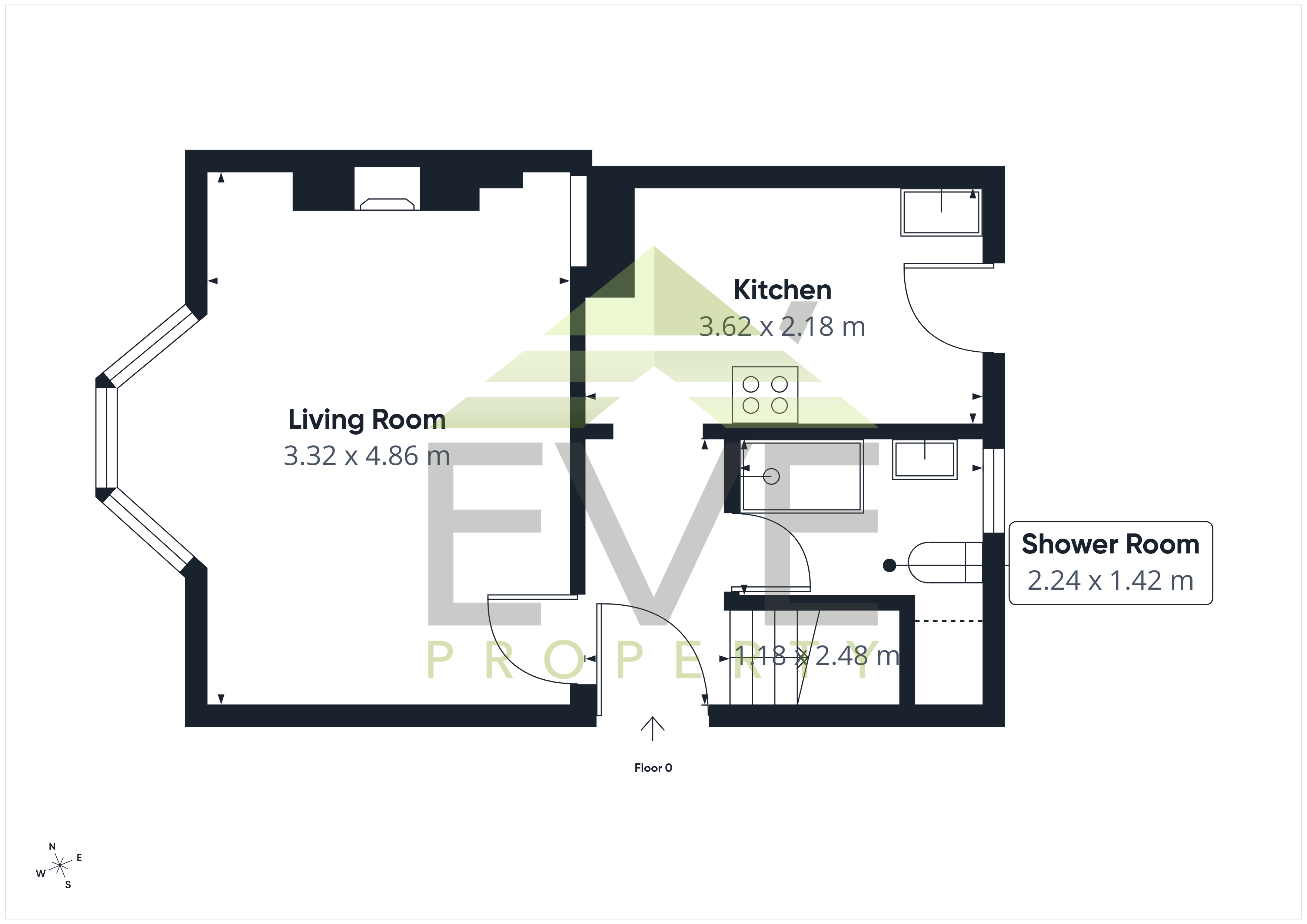 78, Archerhill Road, Glasgow floorplan