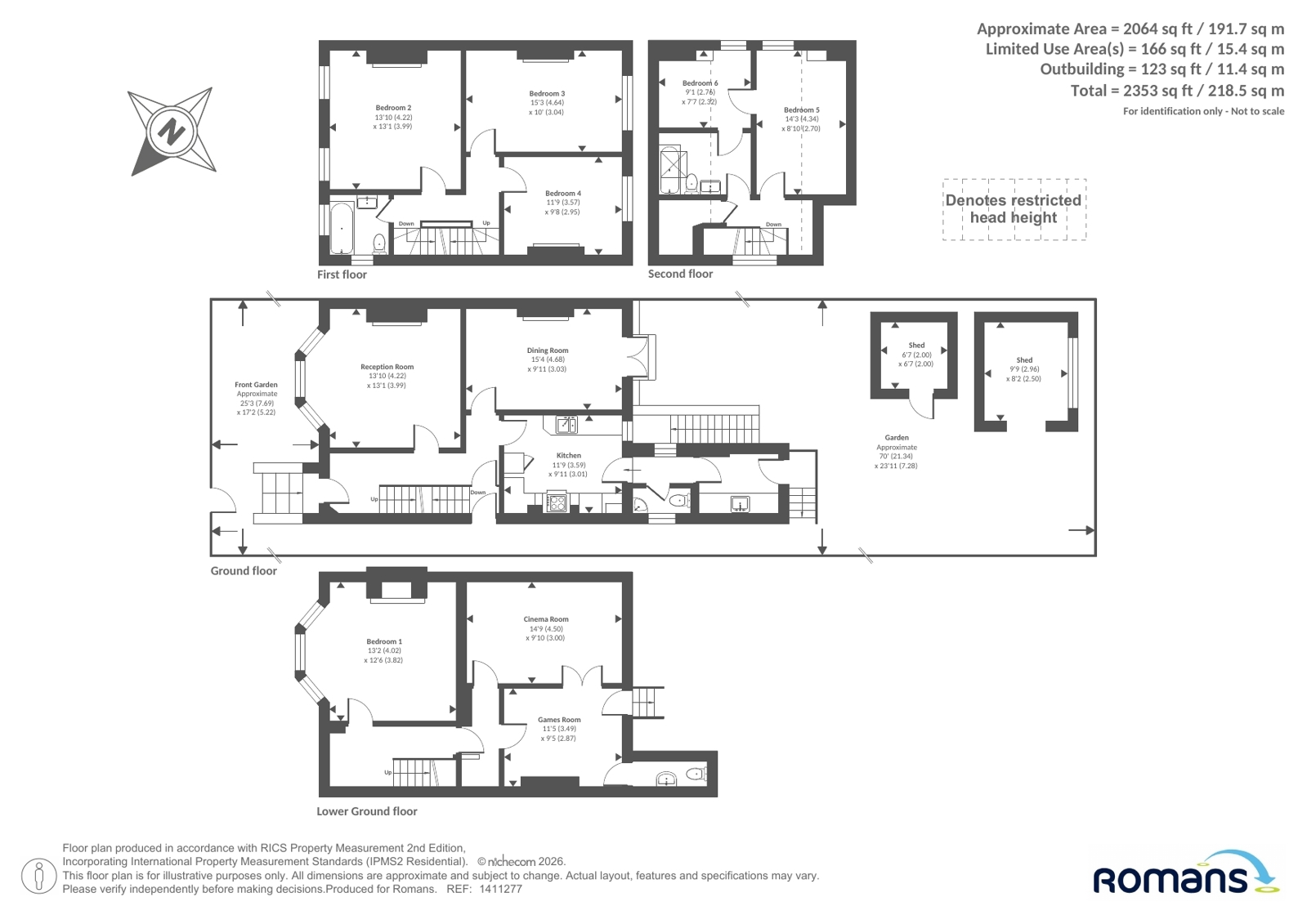 33, Norfolk Road, Berkshire floorplan