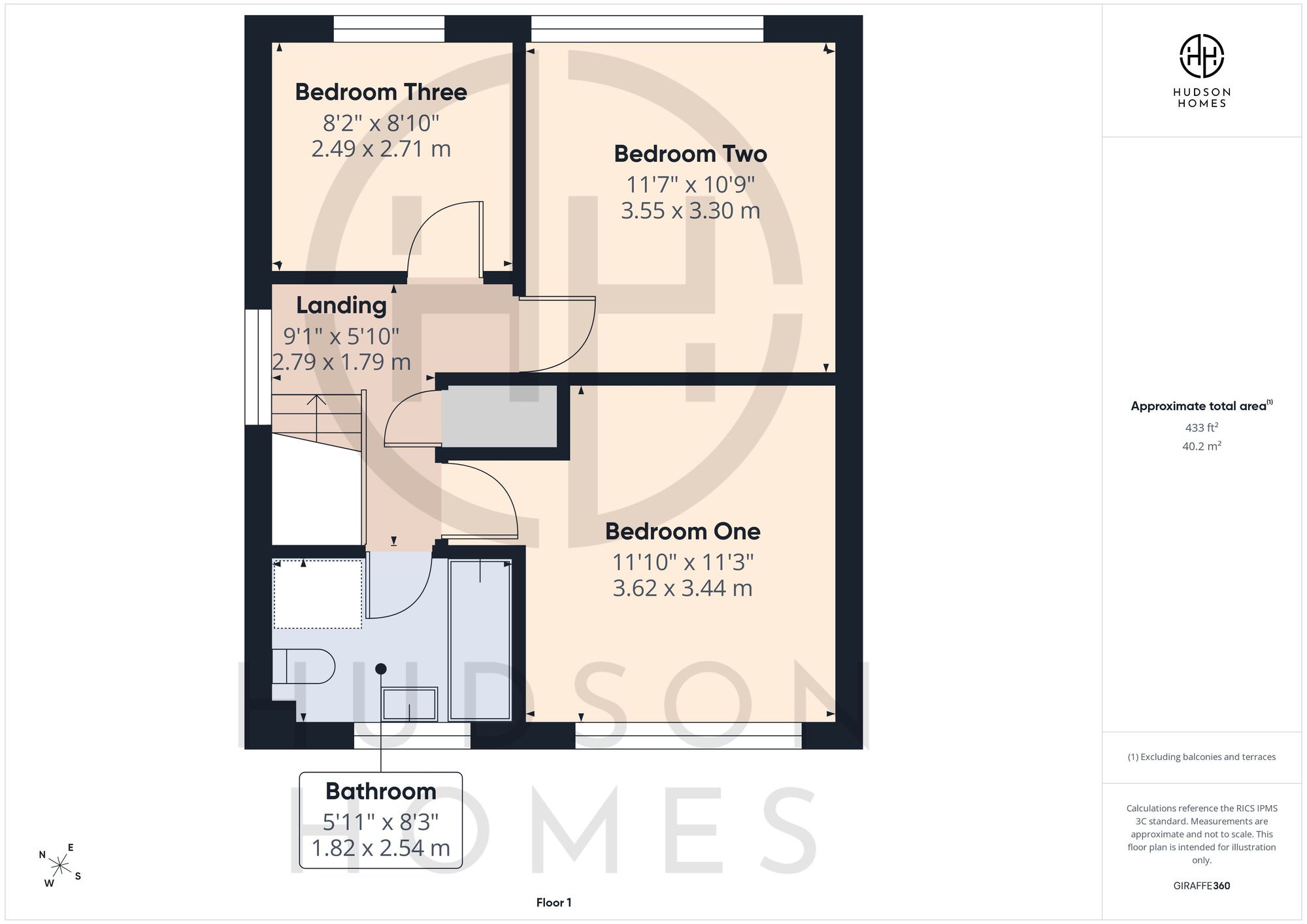 3 Westfield Close, Peterborough floorplan