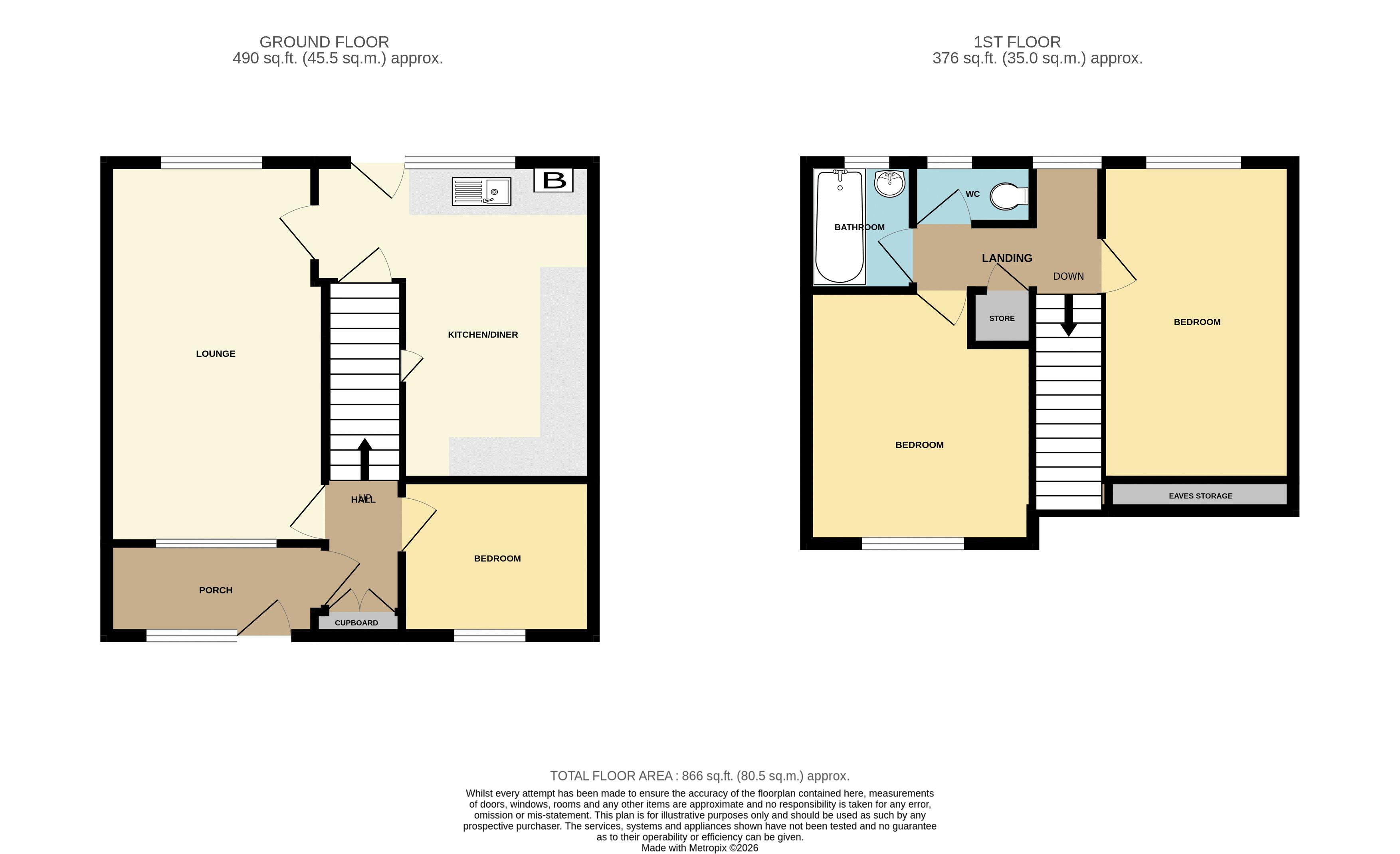 Tamar Road, Weston-Super-Mare floorplan