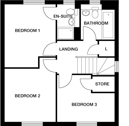 114, St. Davids Road, Haverfordwest floorplan