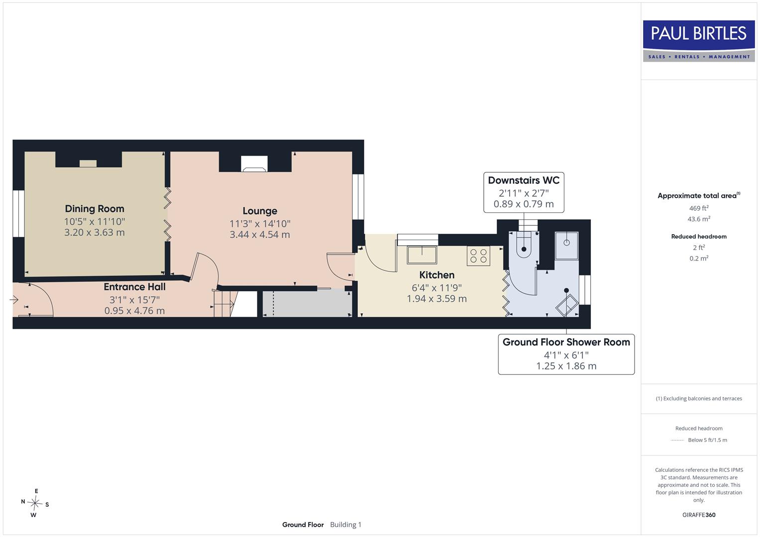 211, Moorside Road, Trafford floorplan