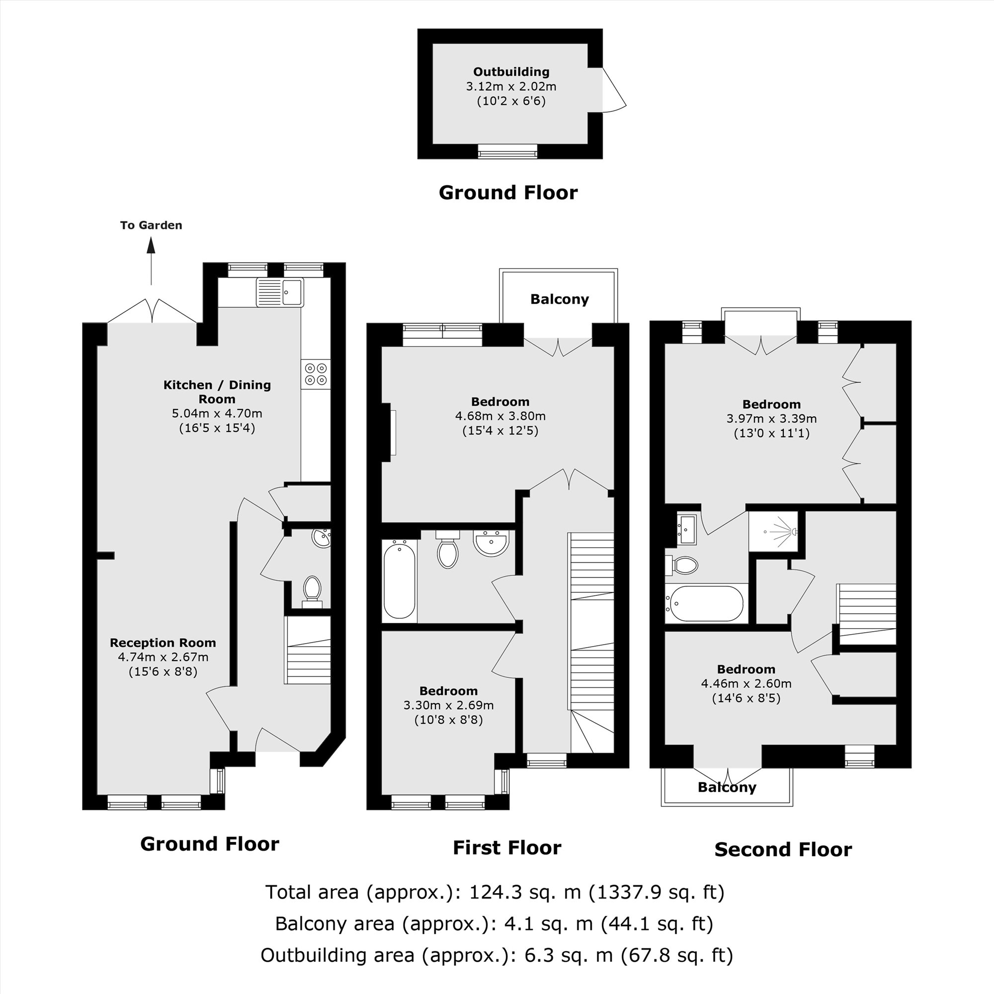 59, Admiralty Way, Teddington floorplan
