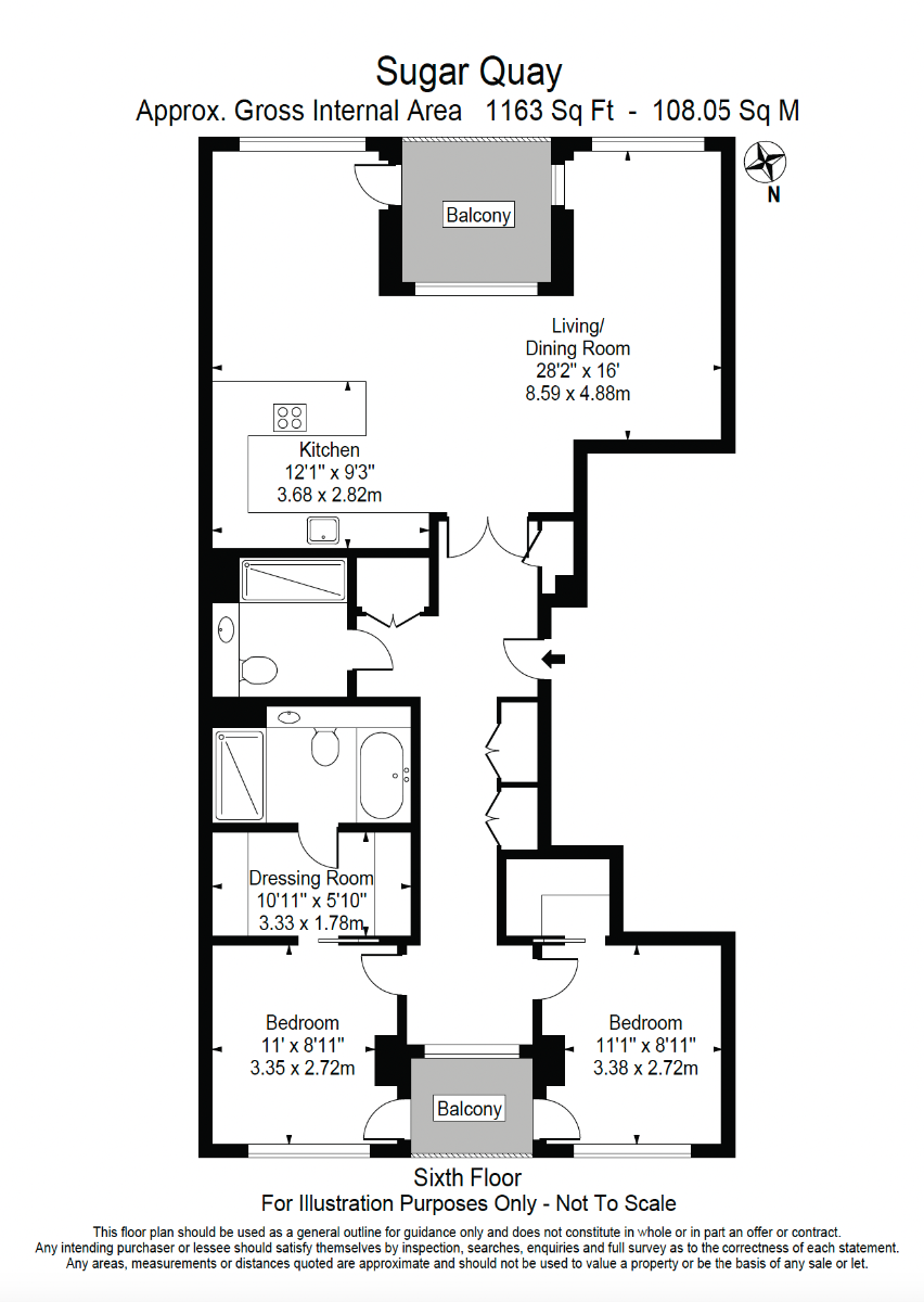 20 Sugar Quay, London floorplan