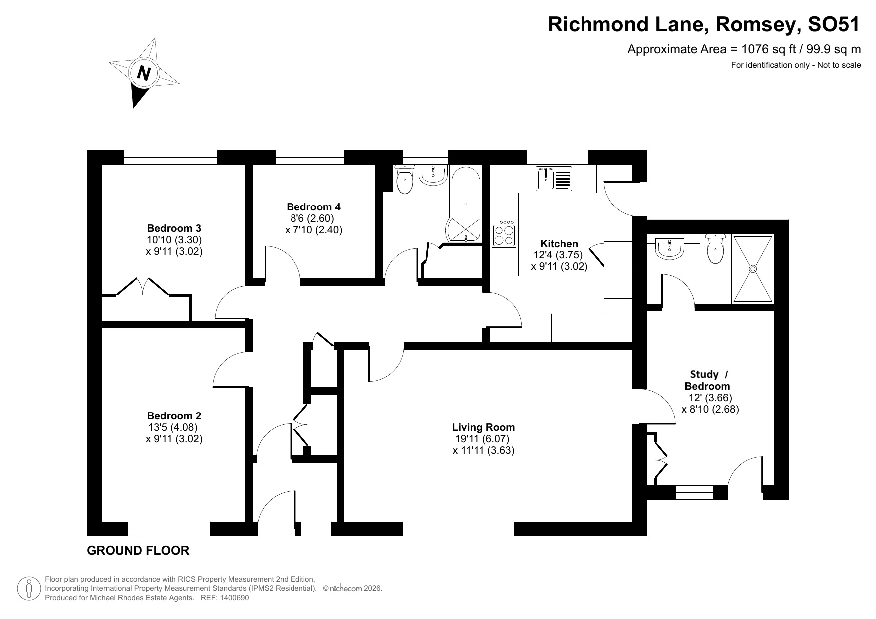16, Richmond Lane, Hampshire floorplan