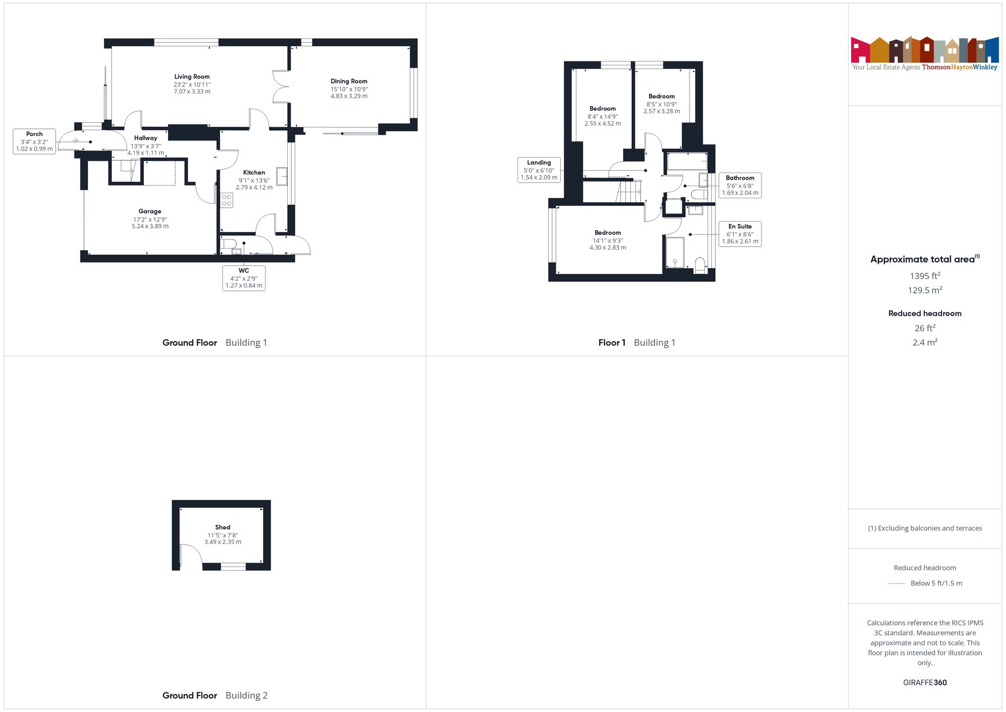 1 Old Row, Kendal floorplan