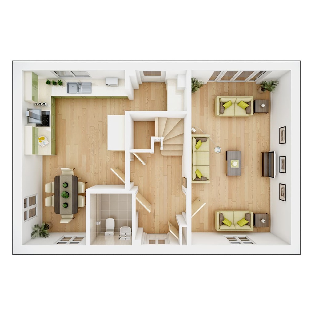 The Rossdale - Plot 52, Lantern Croft, Quince Way, Ely floorplan
