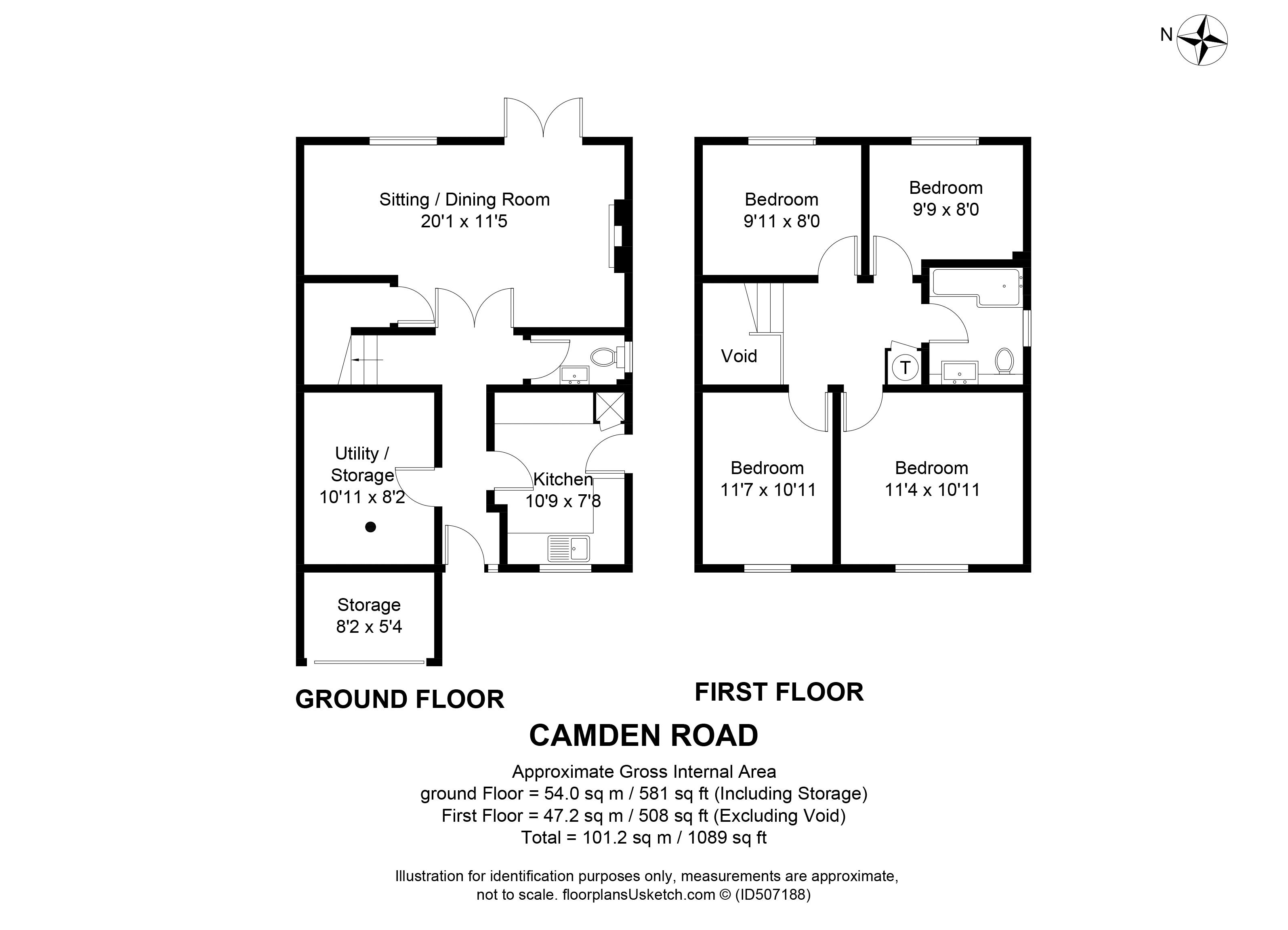 4 Bedrooms Semi-detached house for sale in Camden Road, Maidenhead SL6