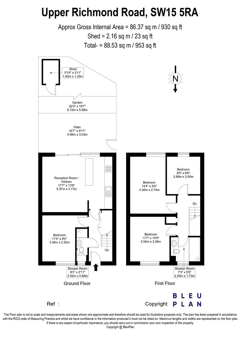 Marrick Close, London floorplan