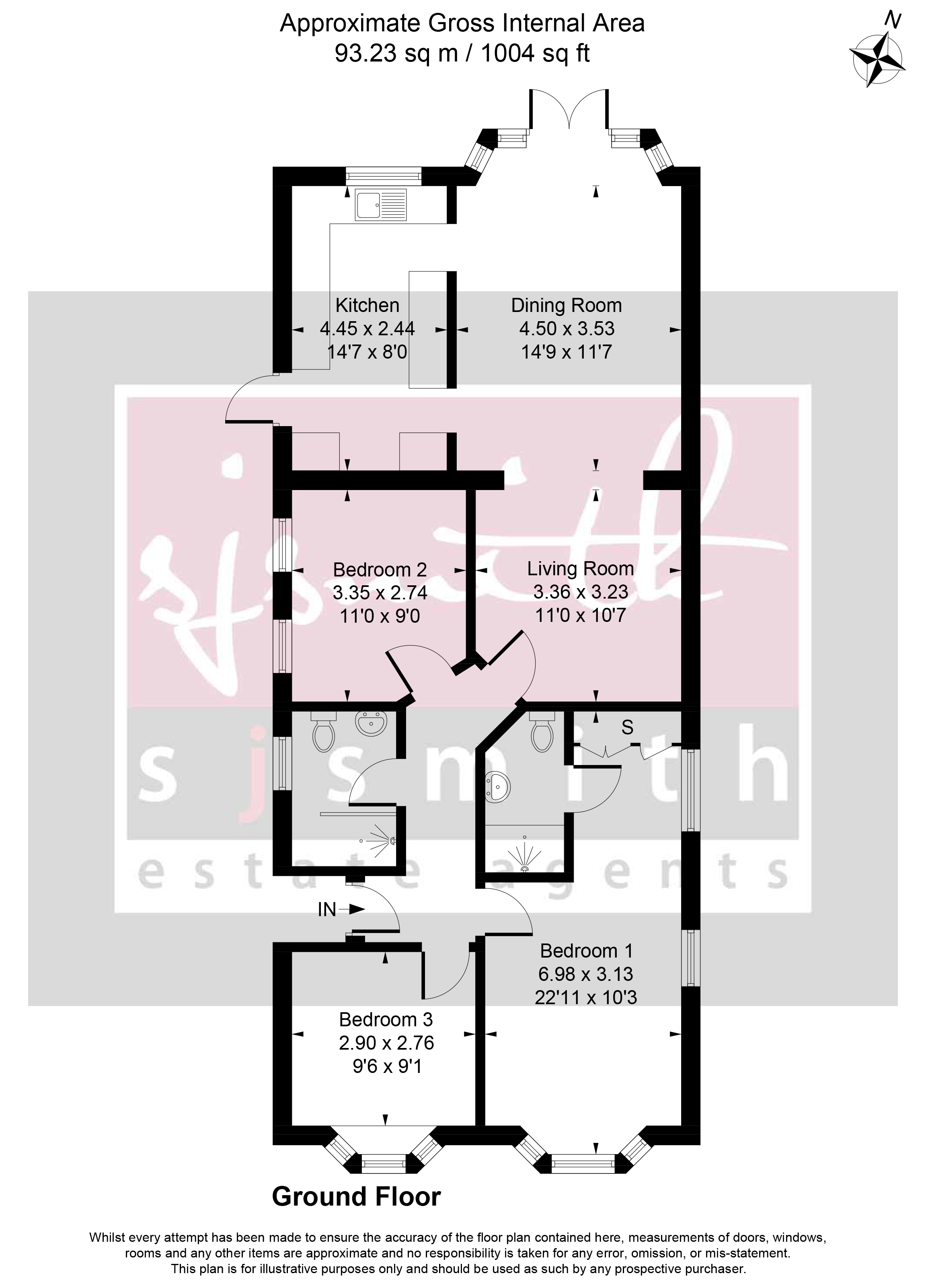 67, Kenilworth Road, Ashford floorplan