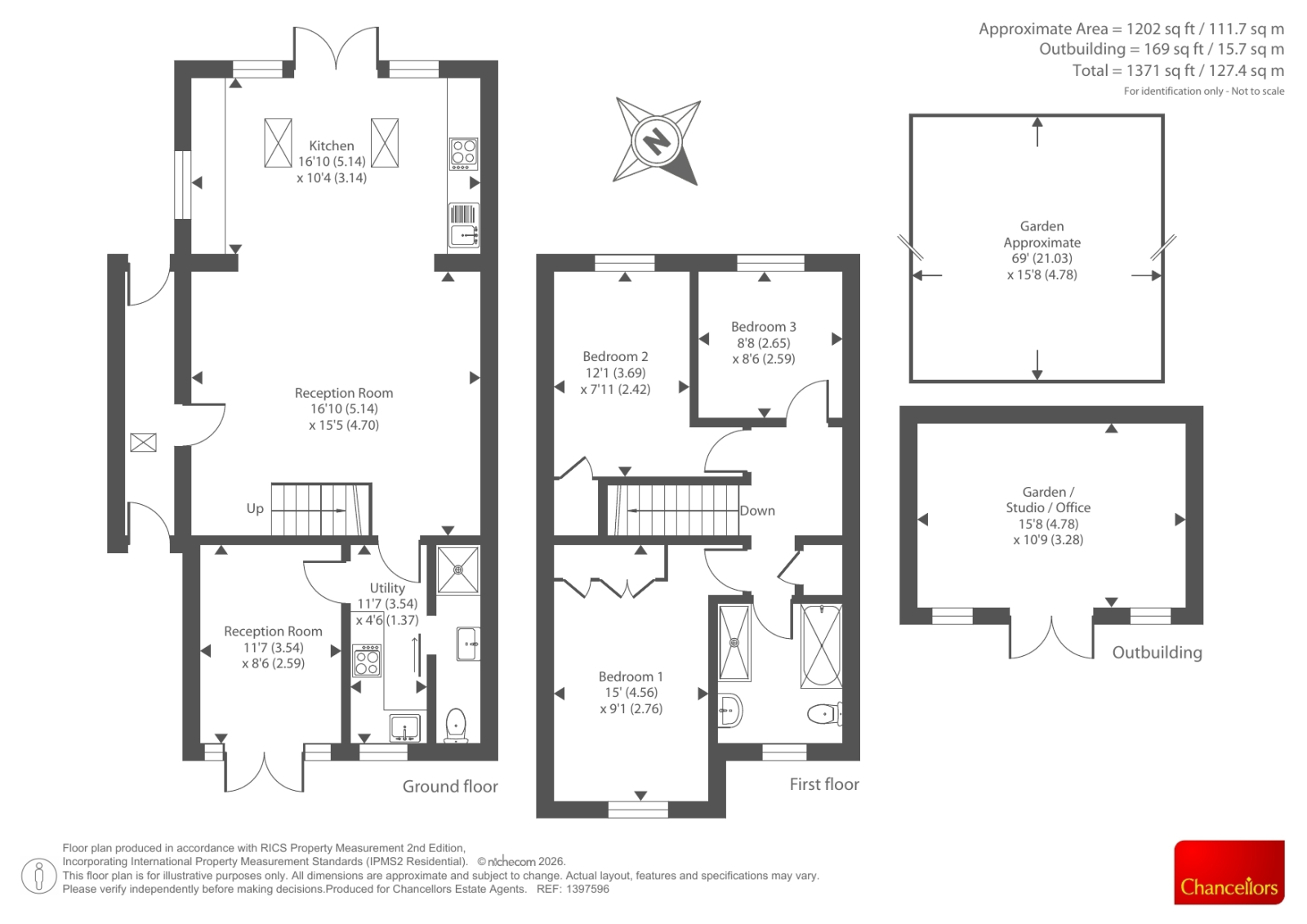 15A ST. ANNES ROAD, St Annes Road, Oxford floorplan