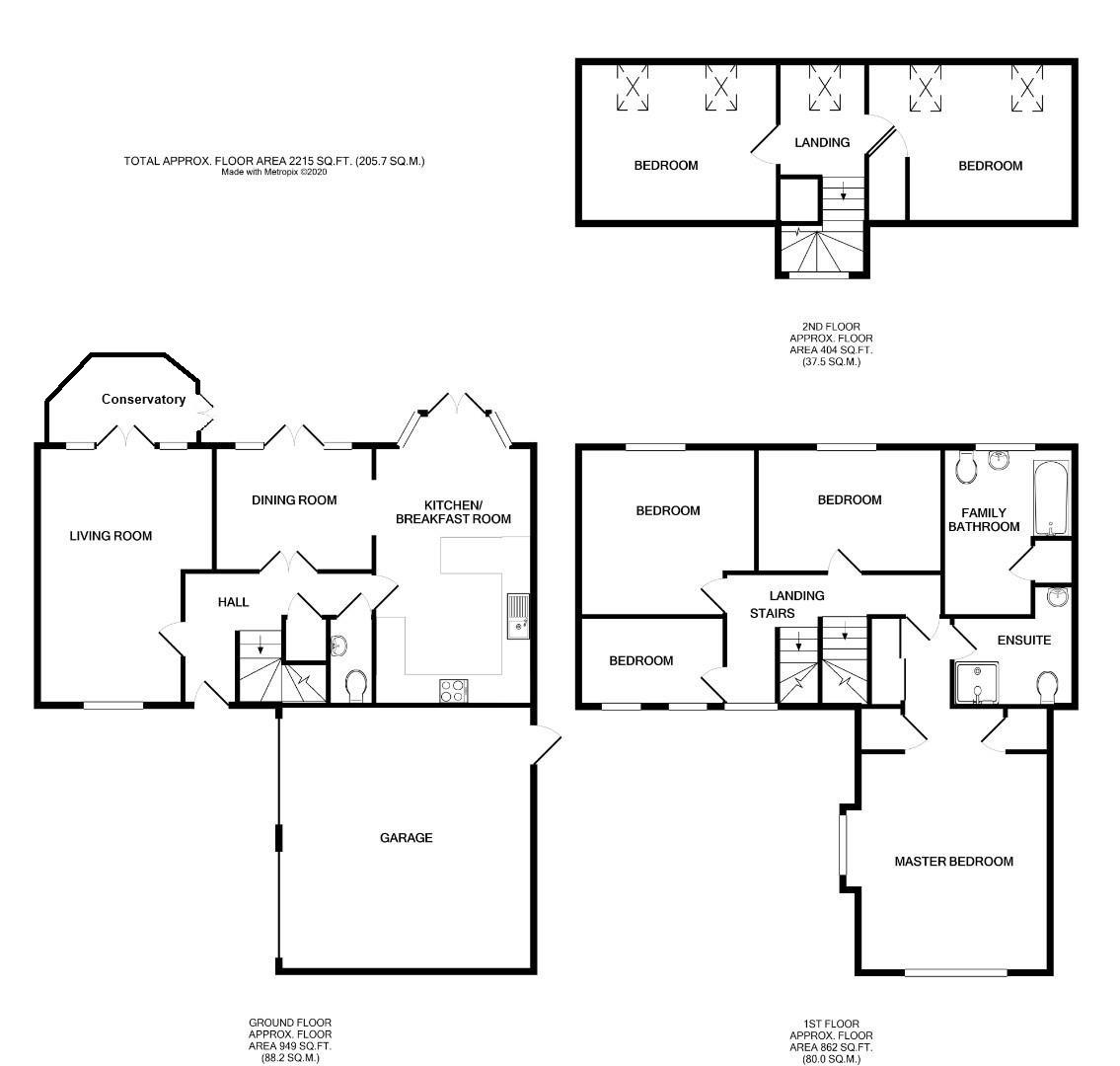 Heywood Lane, Dunmow floorplan