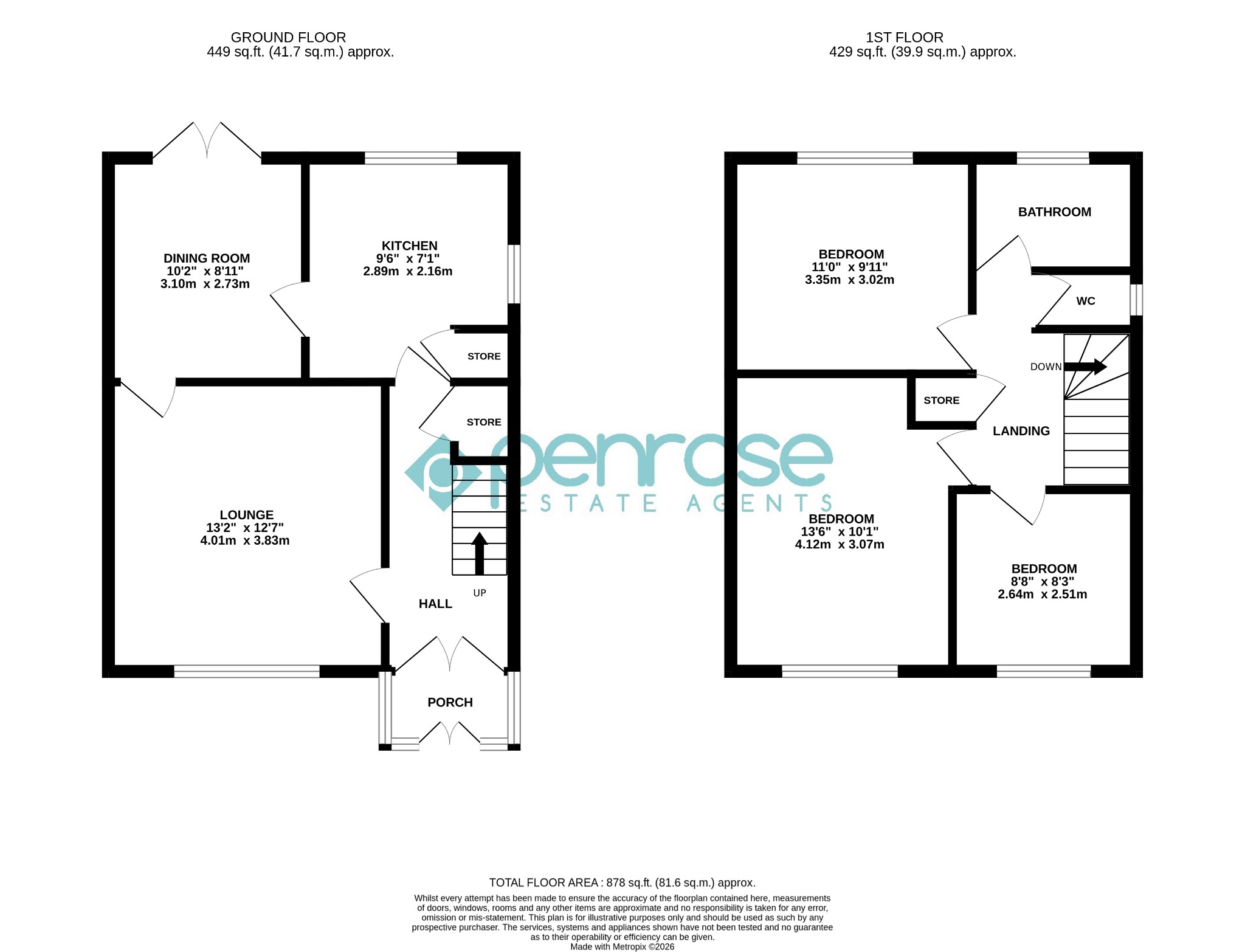 10, Purcell Road, Luton floorplan
