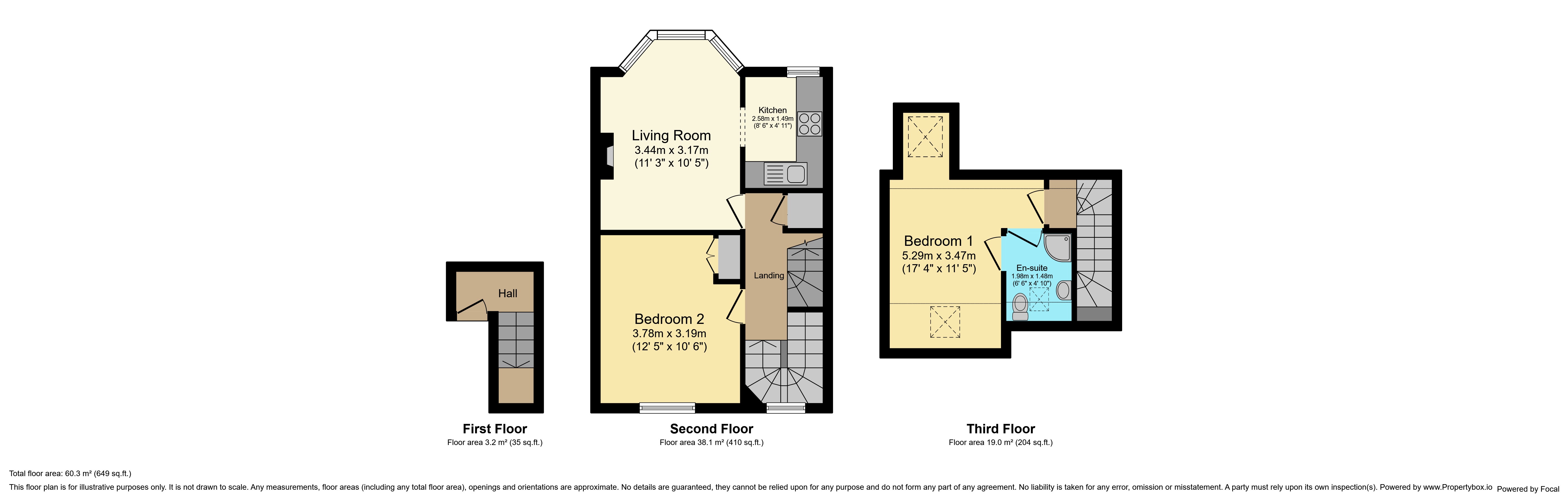 Westbourne Street, Hove floorplan