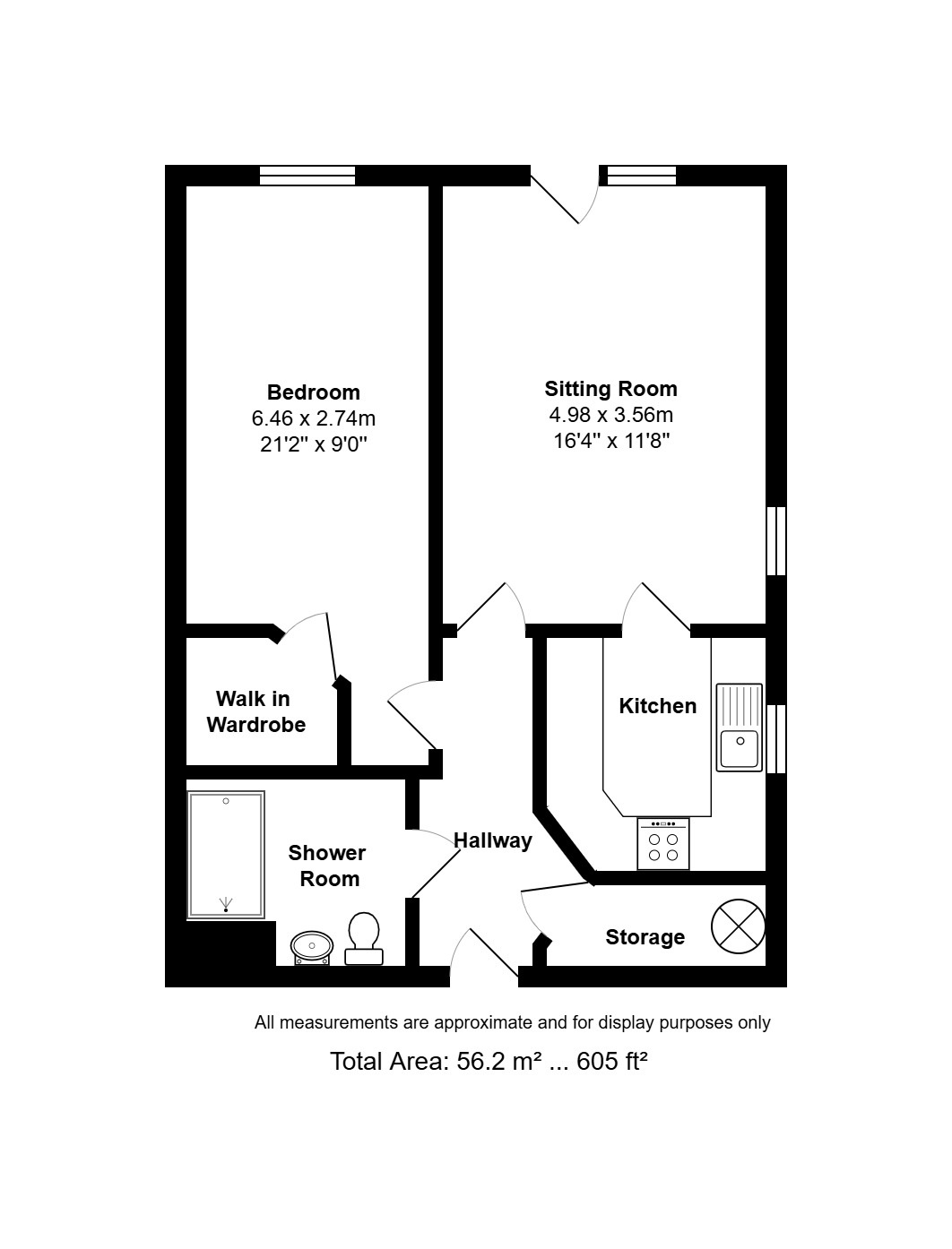 Apartment 12a, Dreton Lodge, 111-113, Havant Road, Portsmouth floorplan