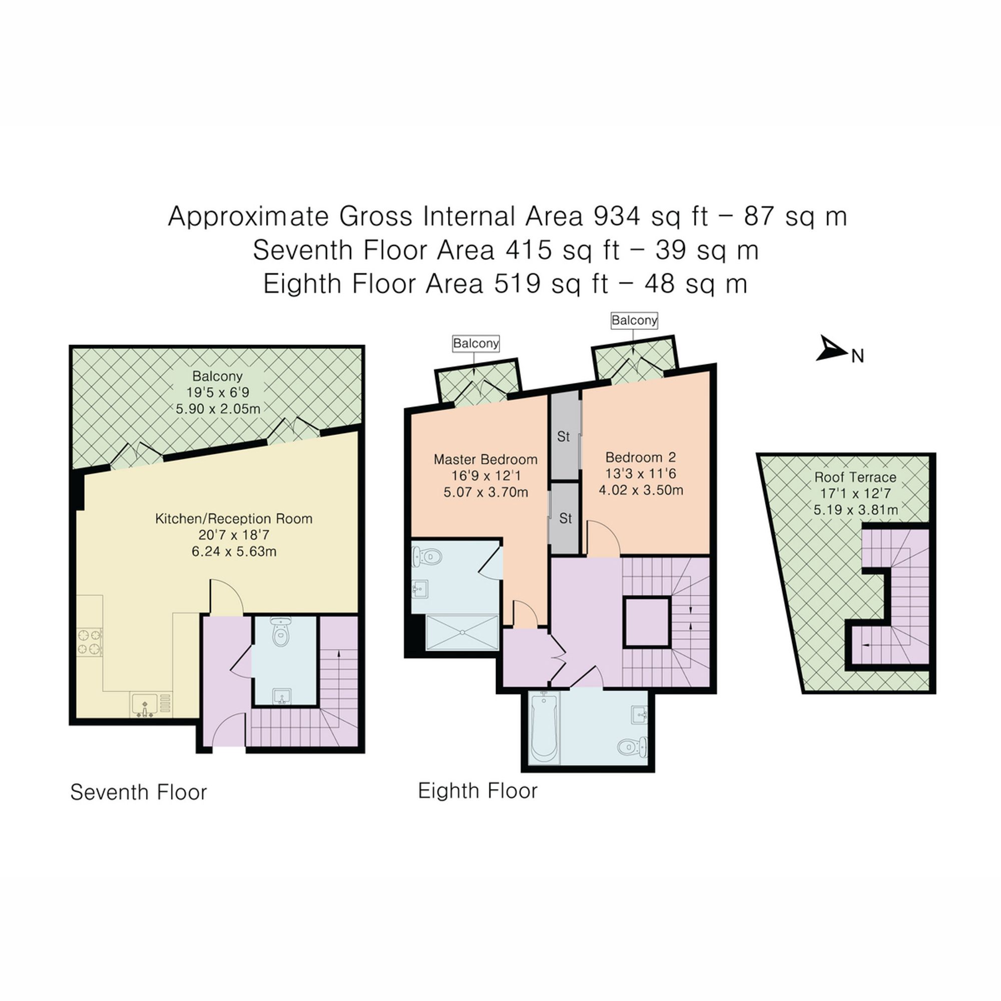 73 Fetter Lane, London floorplan