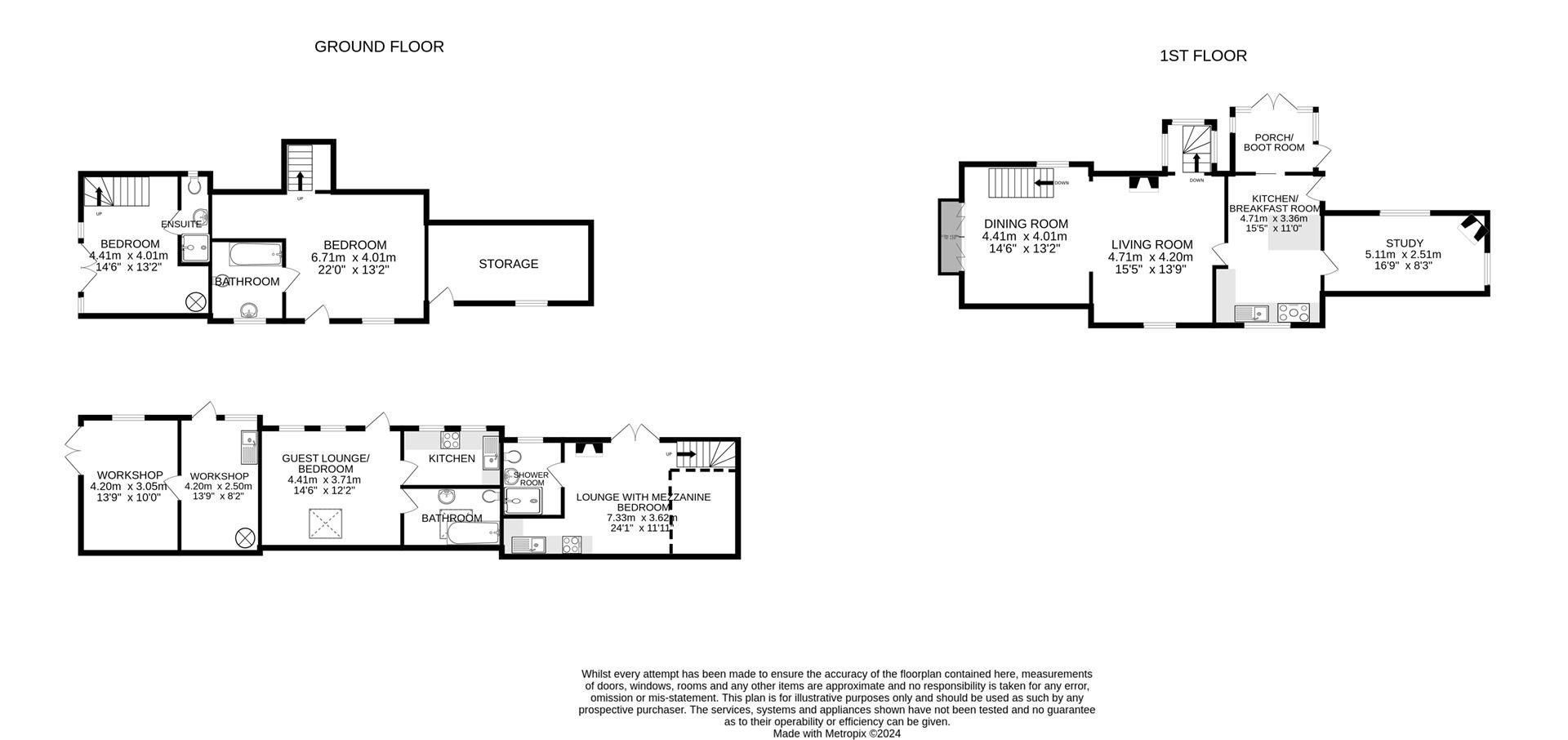 Hen House, Tregarne Farm, Manaccan floorplan