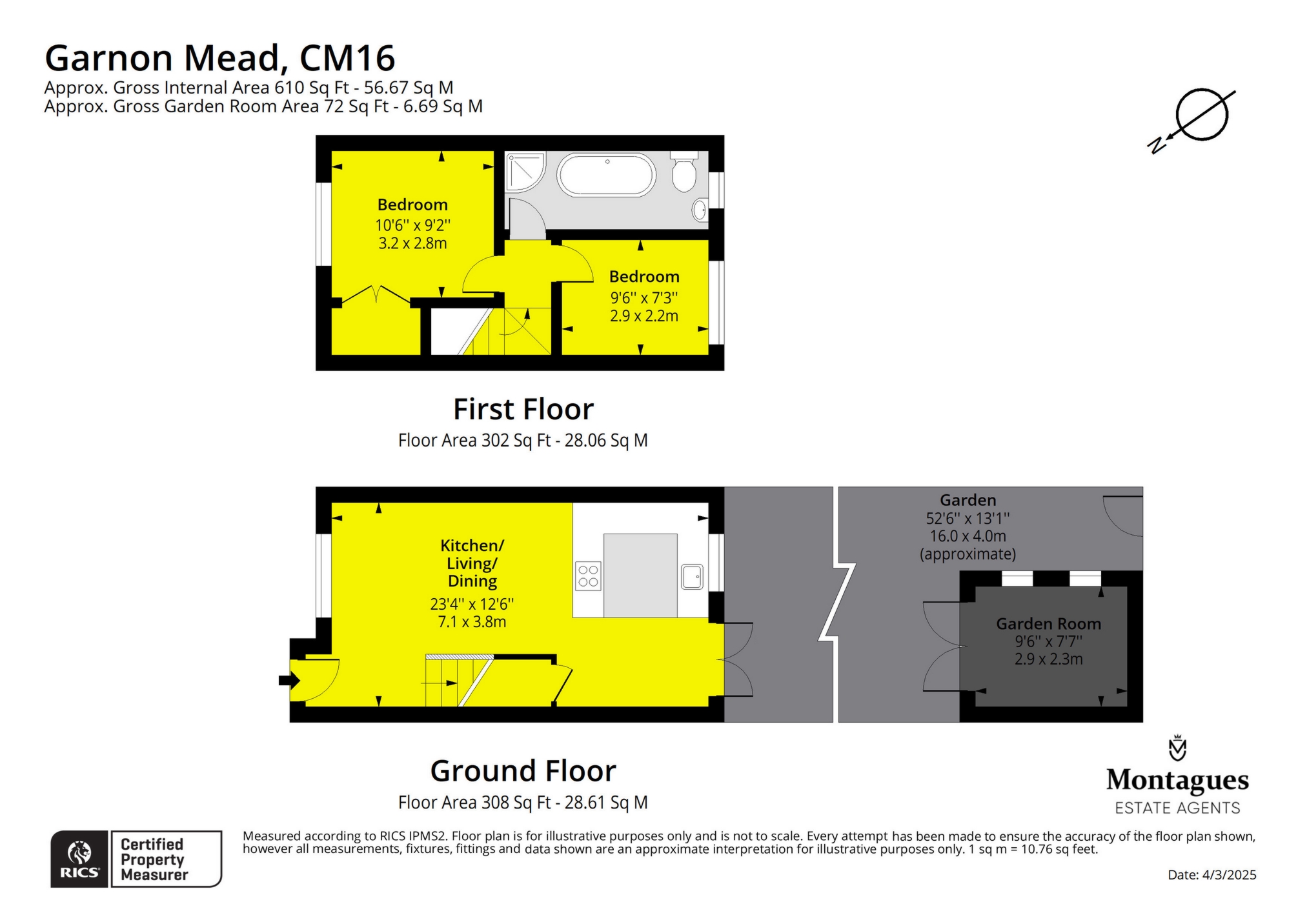 32, Garnon Mead, Epping floorplan