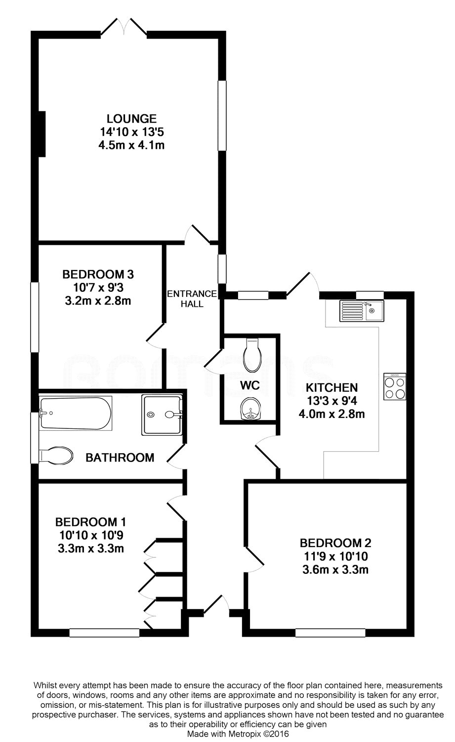 3 Bedrooms Detached bungalow for sale in Park Road, Sandhurst, Berkshire GU47