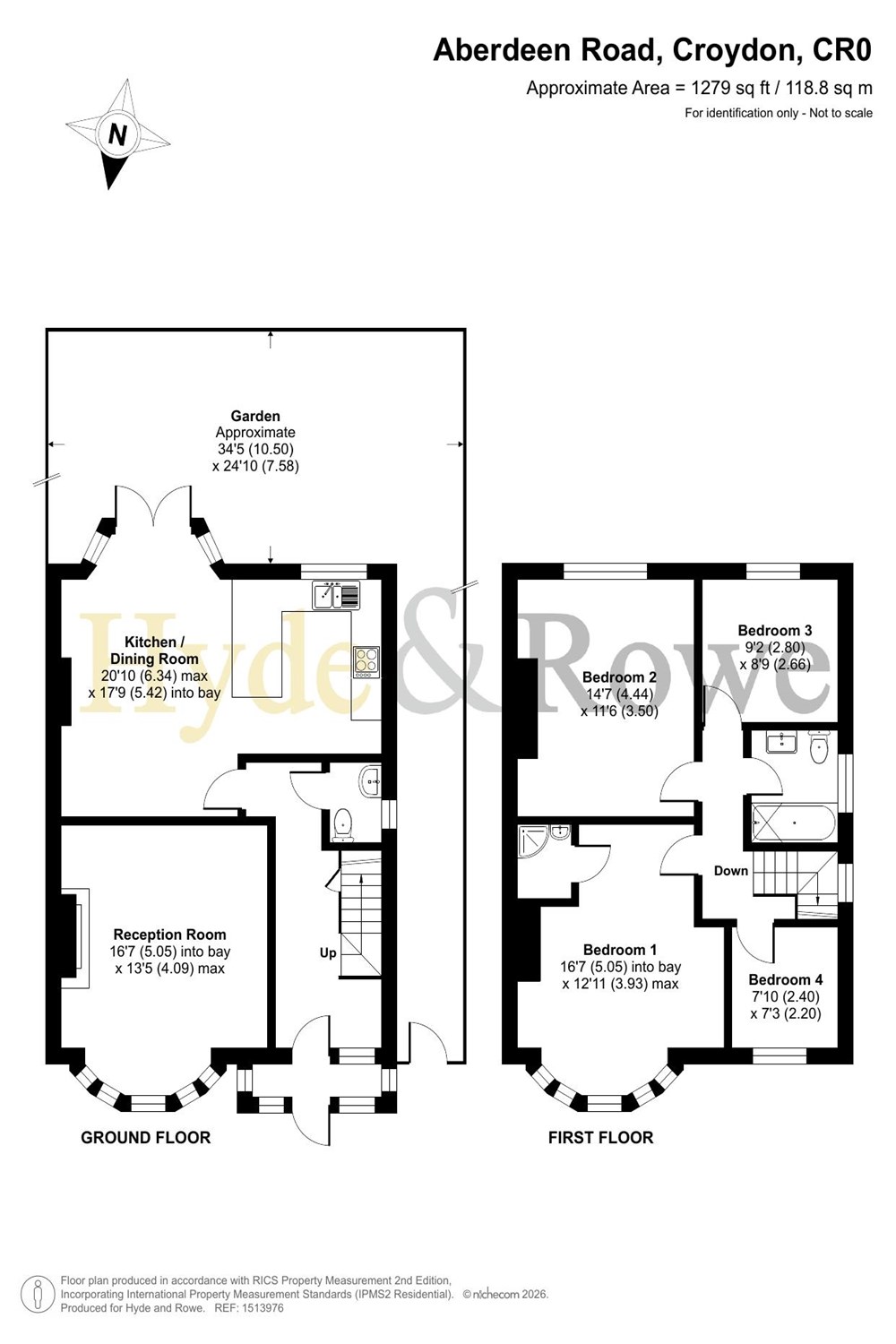 14a, Aberdeen Road, Croydon floorplan