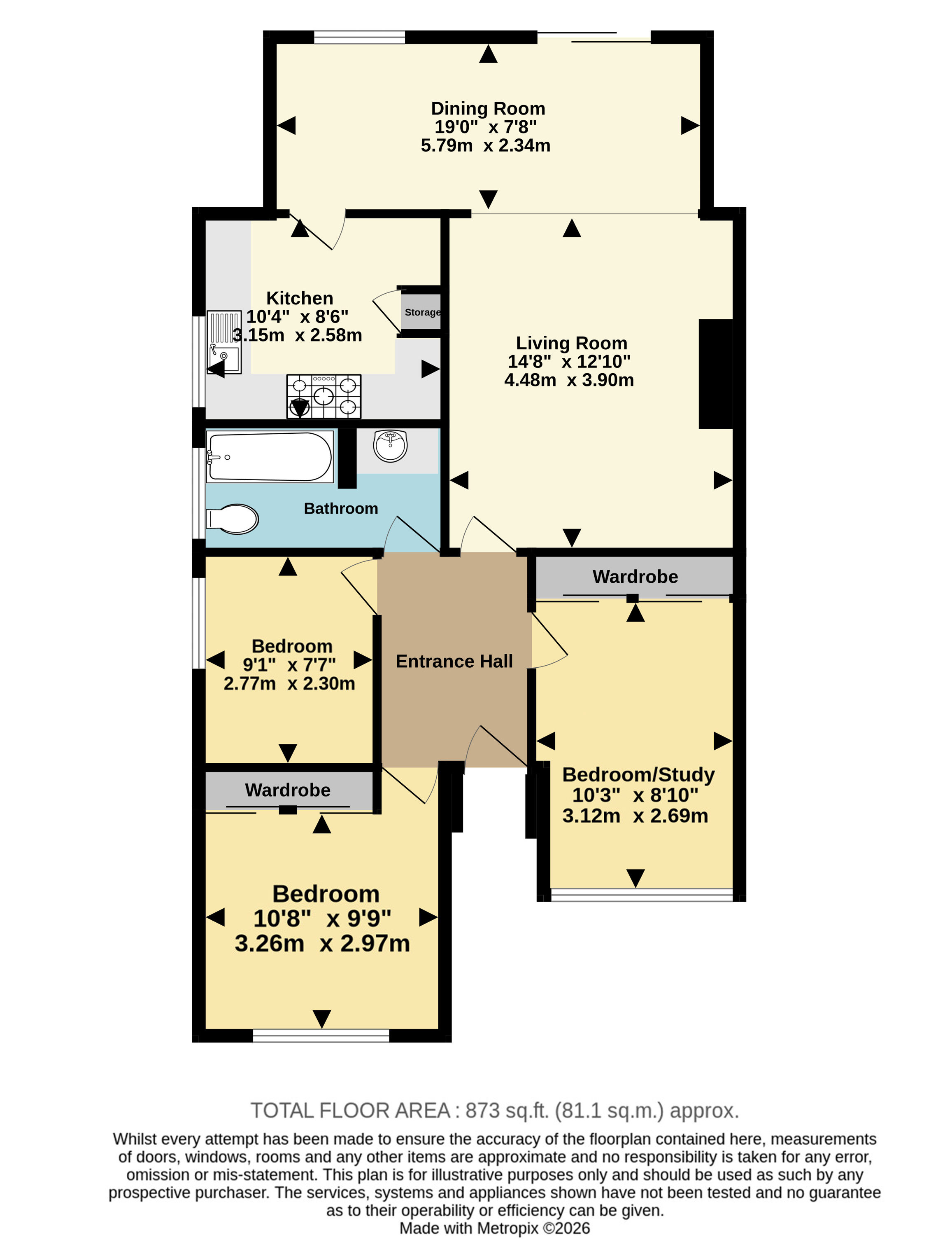 18, Edmund Street, Canterbury floorplan