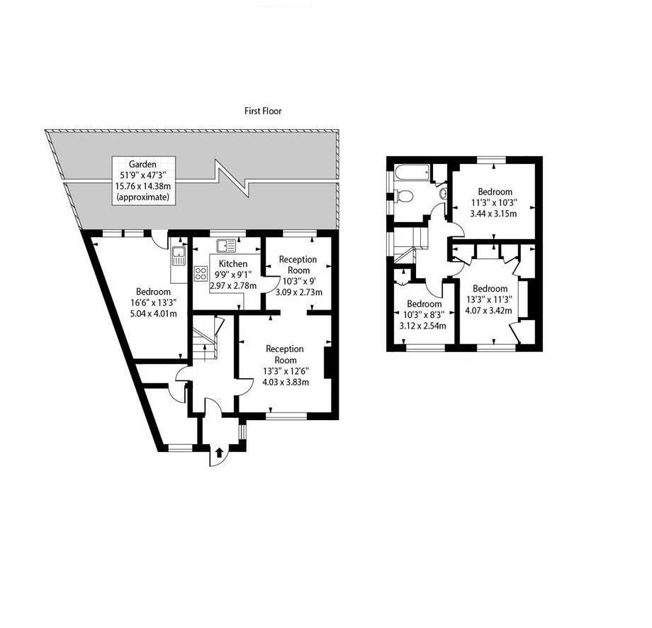 16, Delius Close, Elstree Borehamwood floorplan
