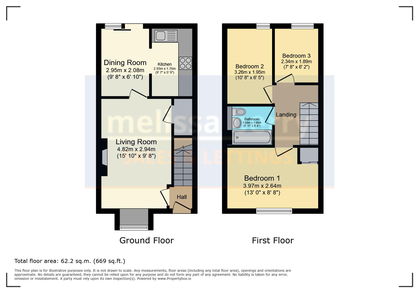 24, Kings Close, Manchester floorplan