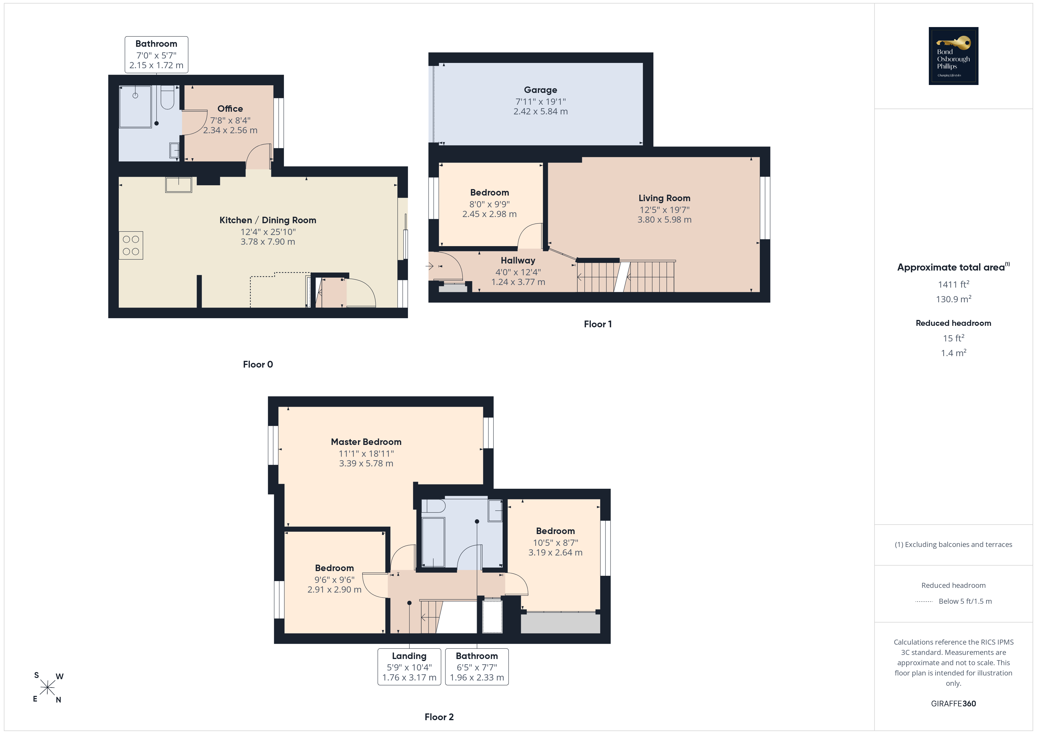 51, Foxdown Manor, Cornwall floorplan