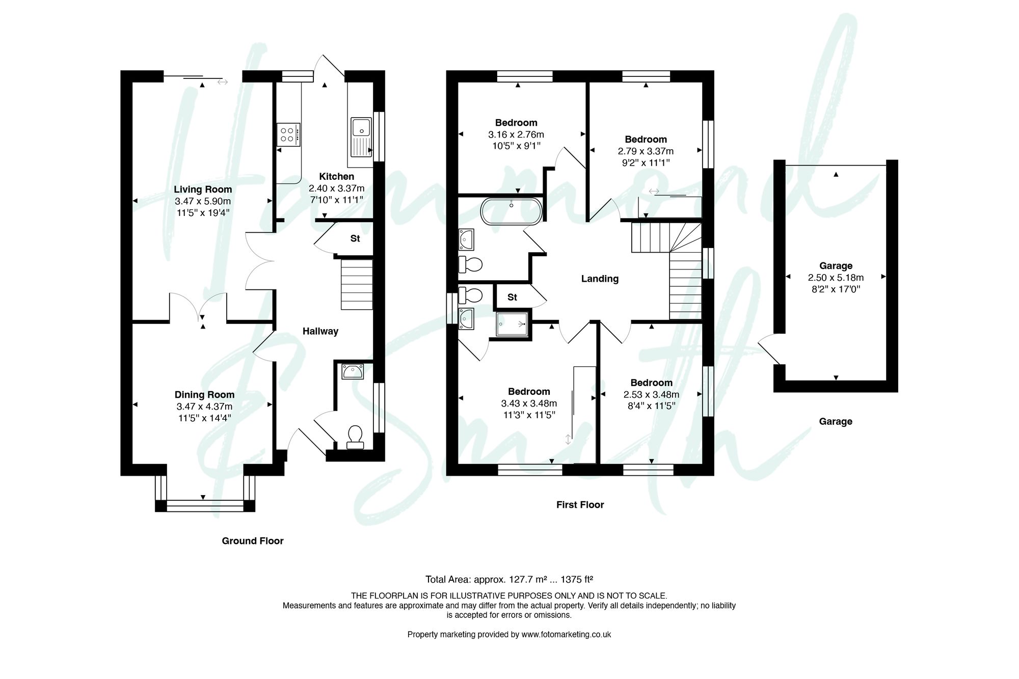 23 Gorefeld, Bishop's Stortford floorplan