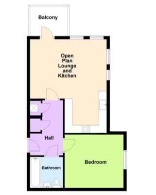 4 Smitham Court, 31, Leaden Hill, Coulsdon floorplan