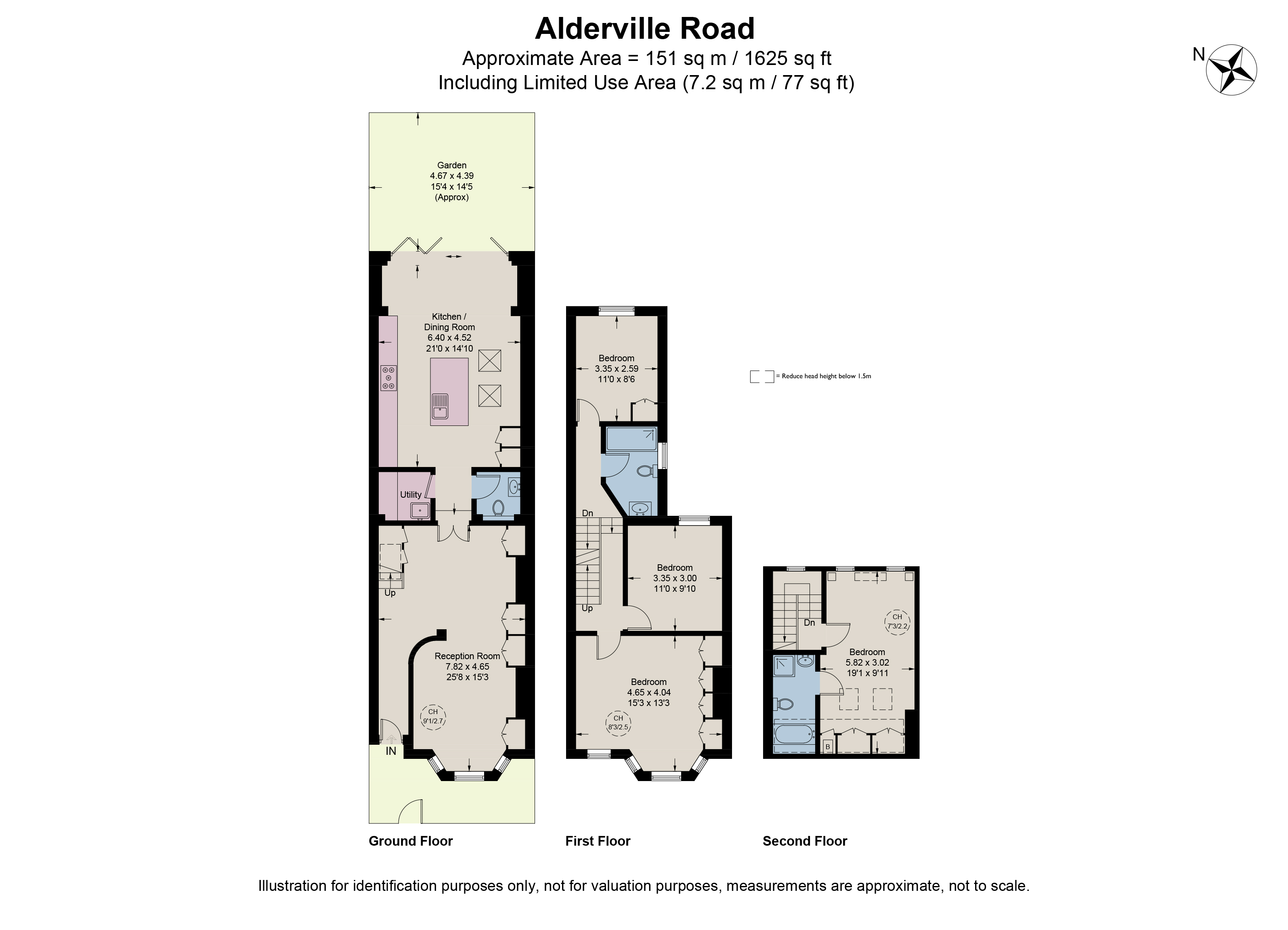 26, Alderville Road, Fulham floorplan