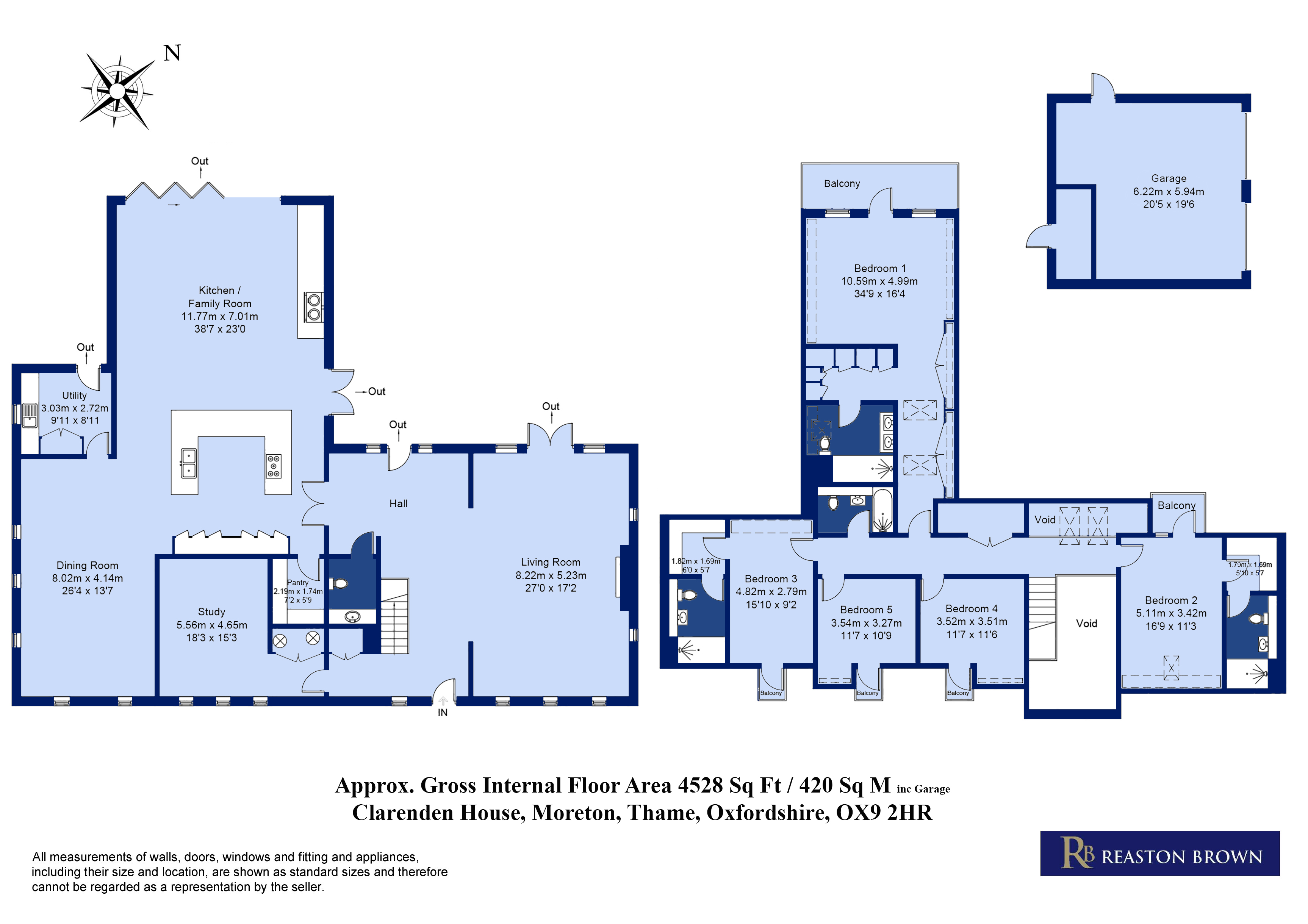 Moreton, Thame floorplan