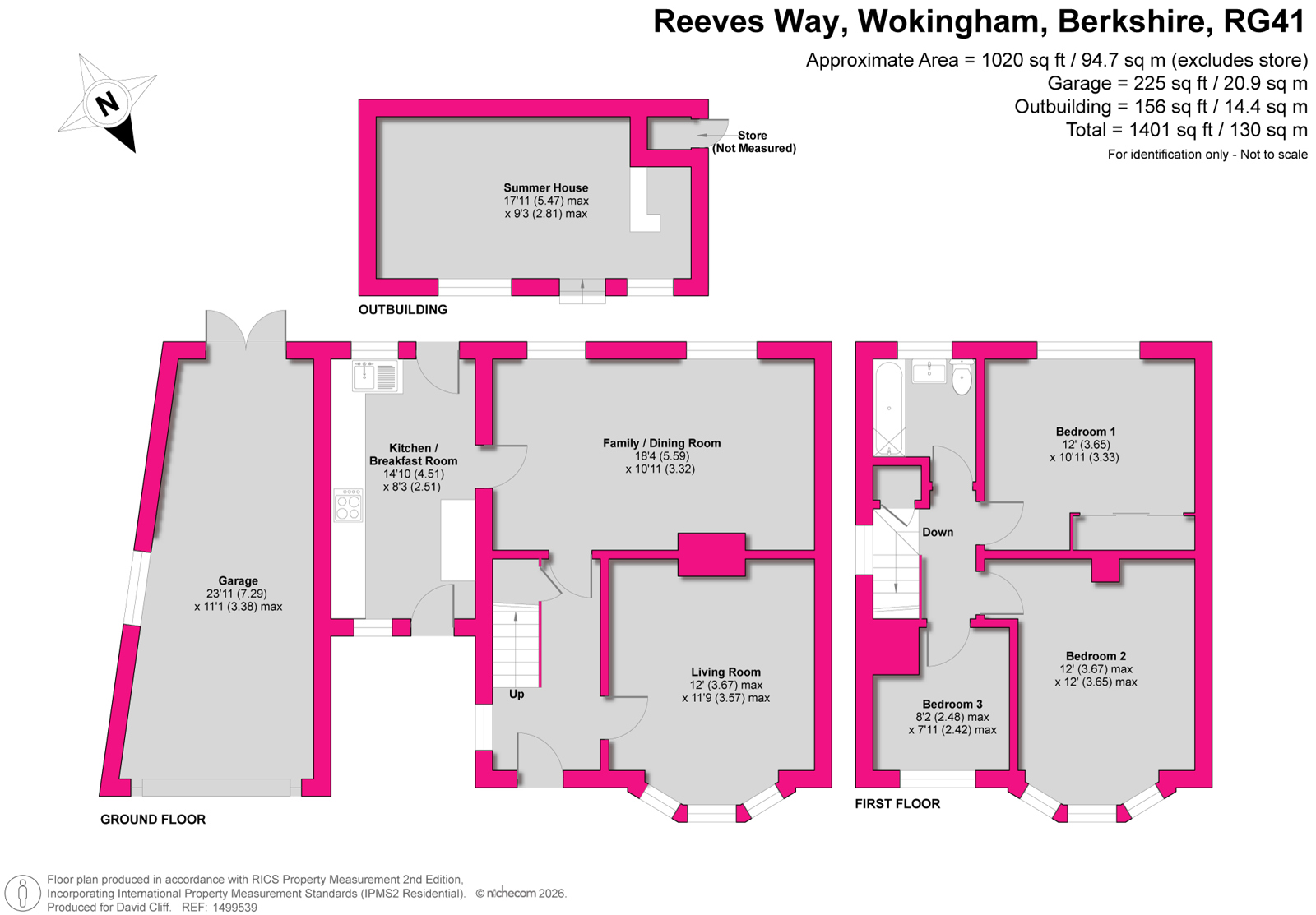 16, Reeves Way, Berkshire floorplan
