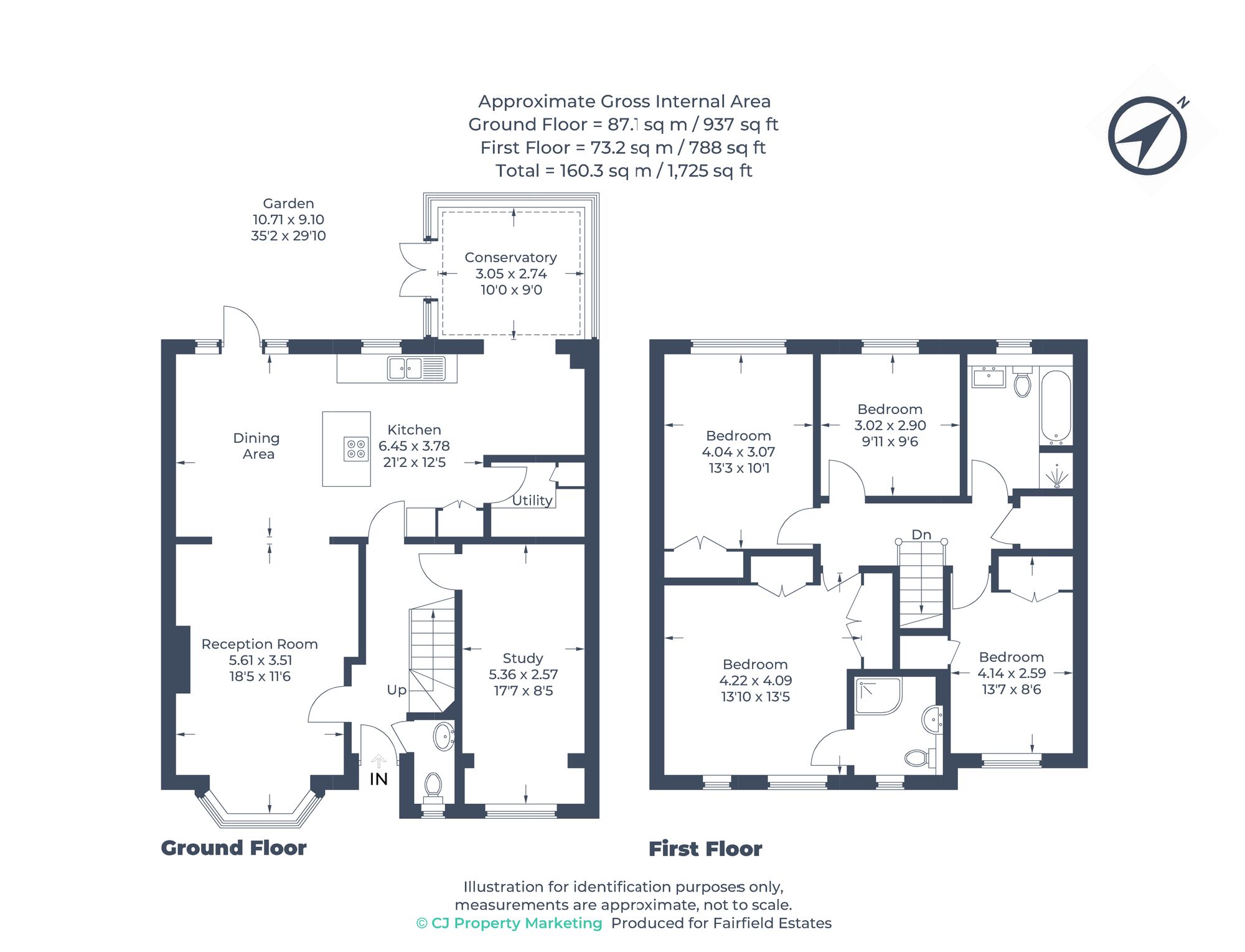 10 Carew Way, Watford floorplan
