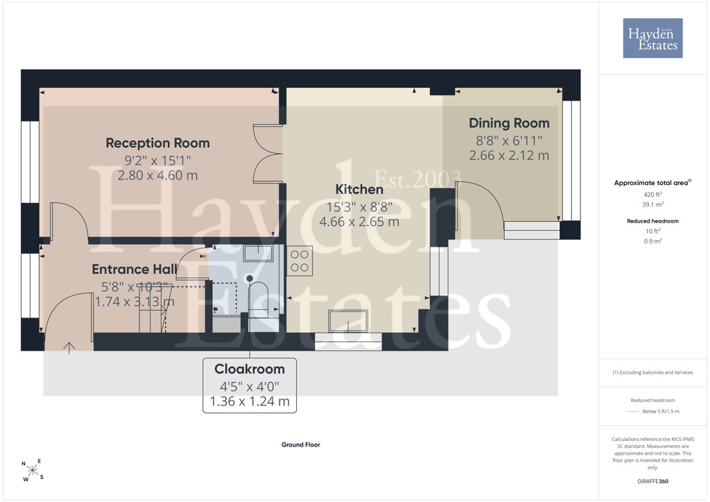 33, Meadow Rise, BEWDLEY floorplan