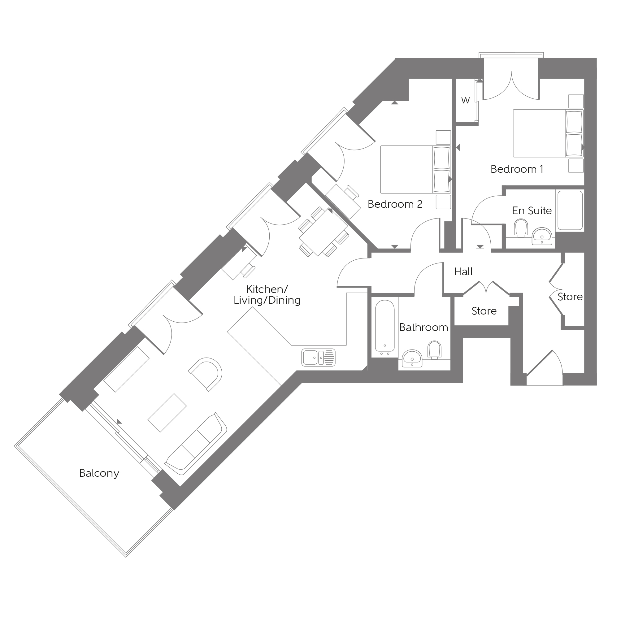 38, Fielders Crescent, Barking floorplan