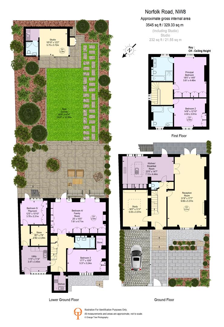 20, Norfolk Road, St John's Wood floorplan