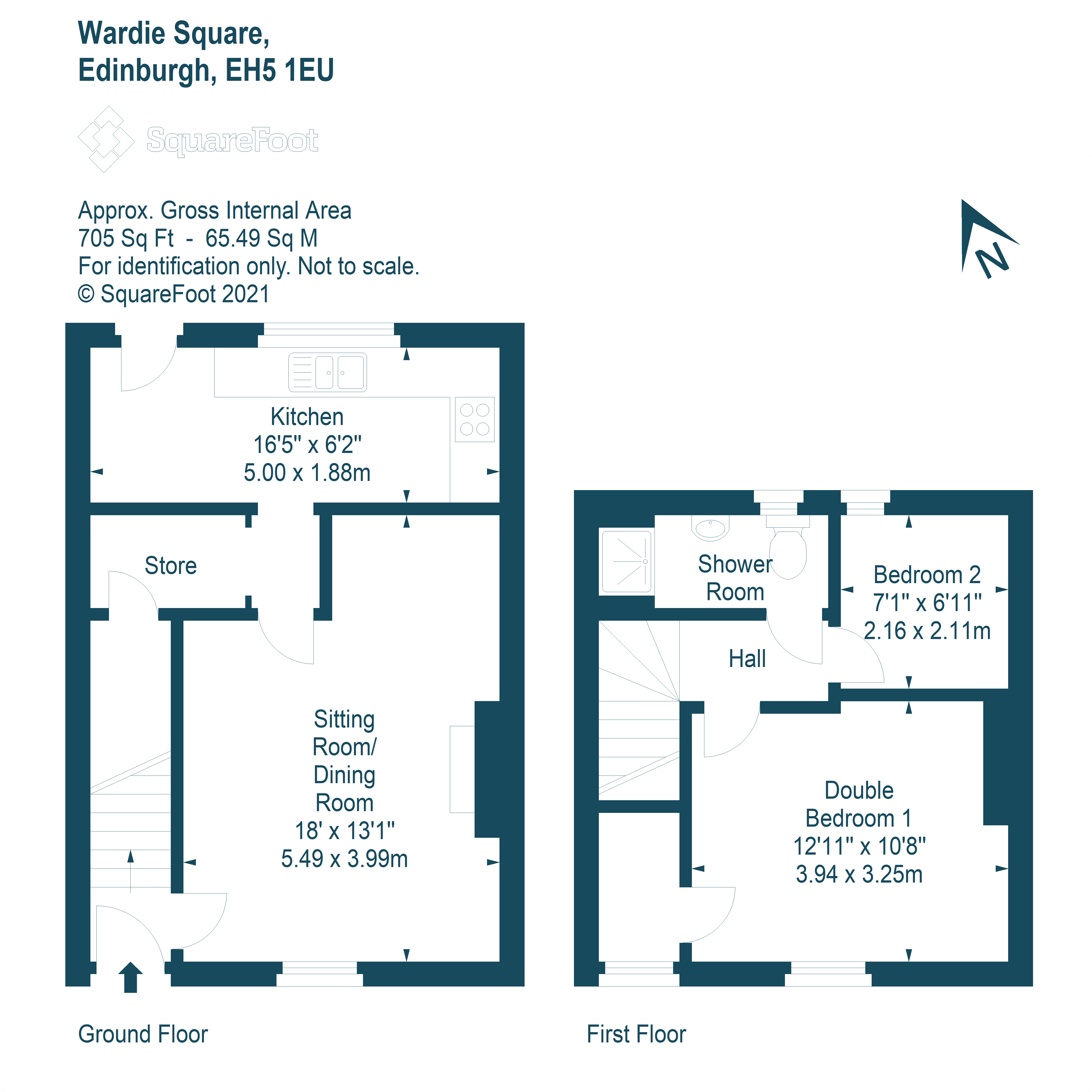26, Wardie Square, Edinburgh floorplan