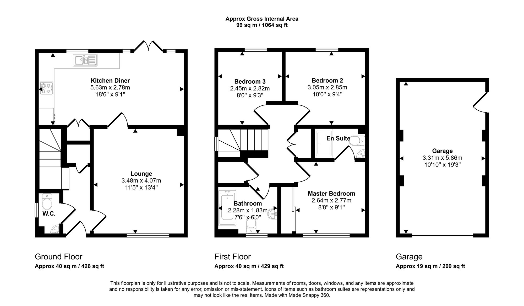 69 Maes Y Rhedyn, Bridgend floorplan