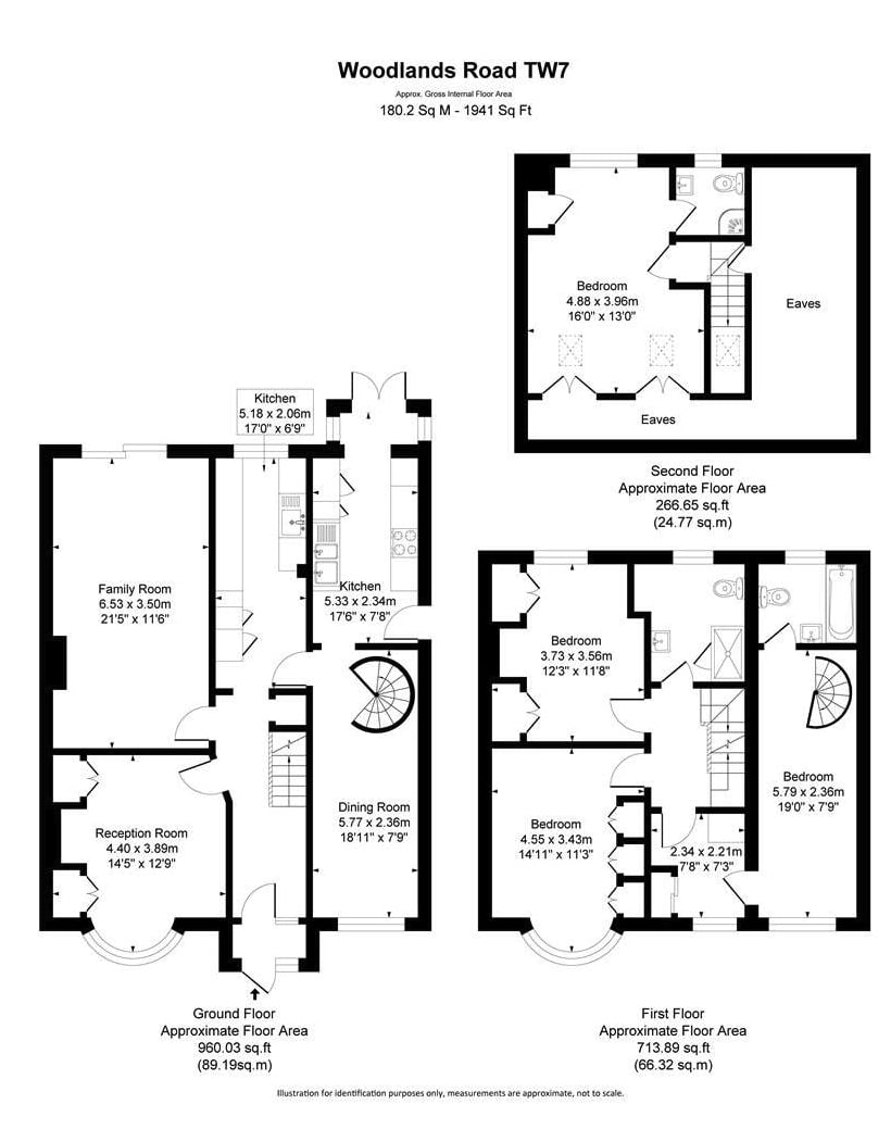 94 Woodlands Road, Isleworth floorplan