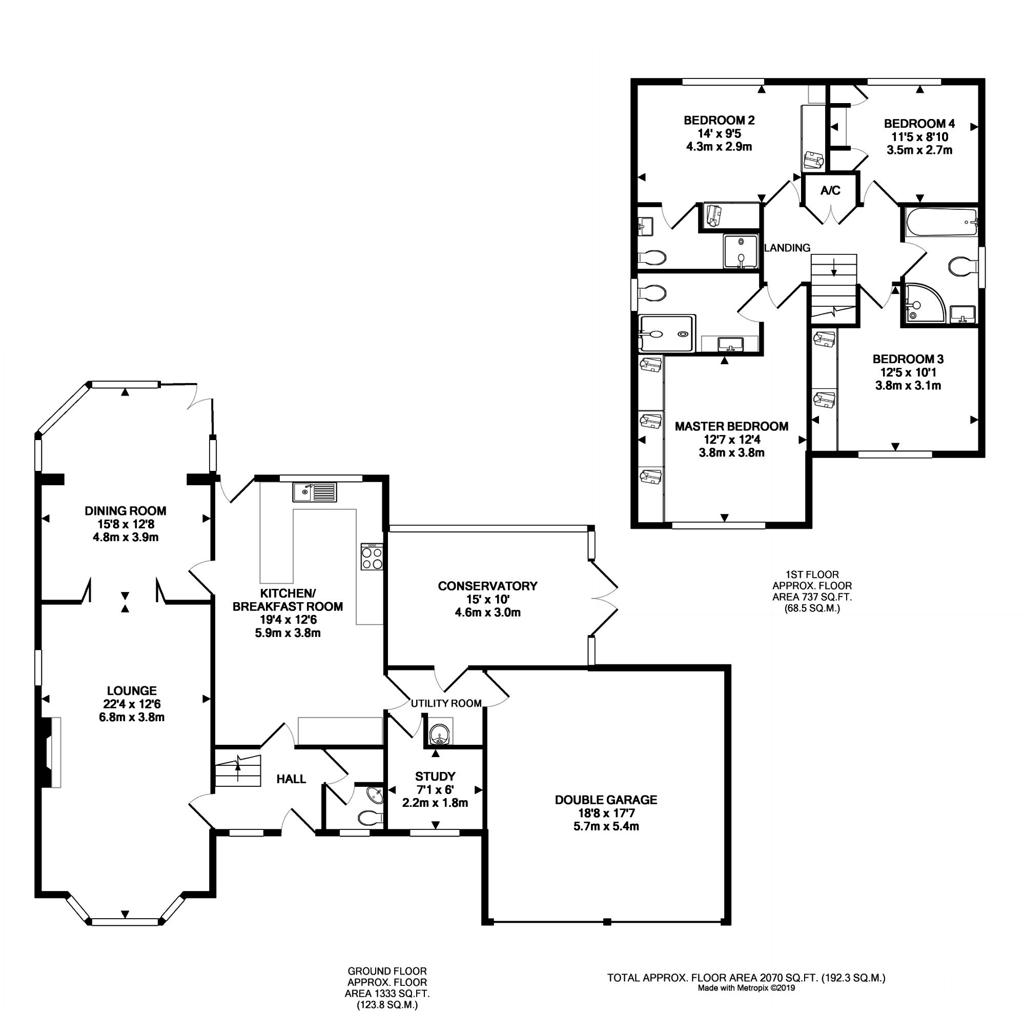 4 Bedrooms Detached house for sale in Appledown Rise, Coulsdon, Surrey CR5