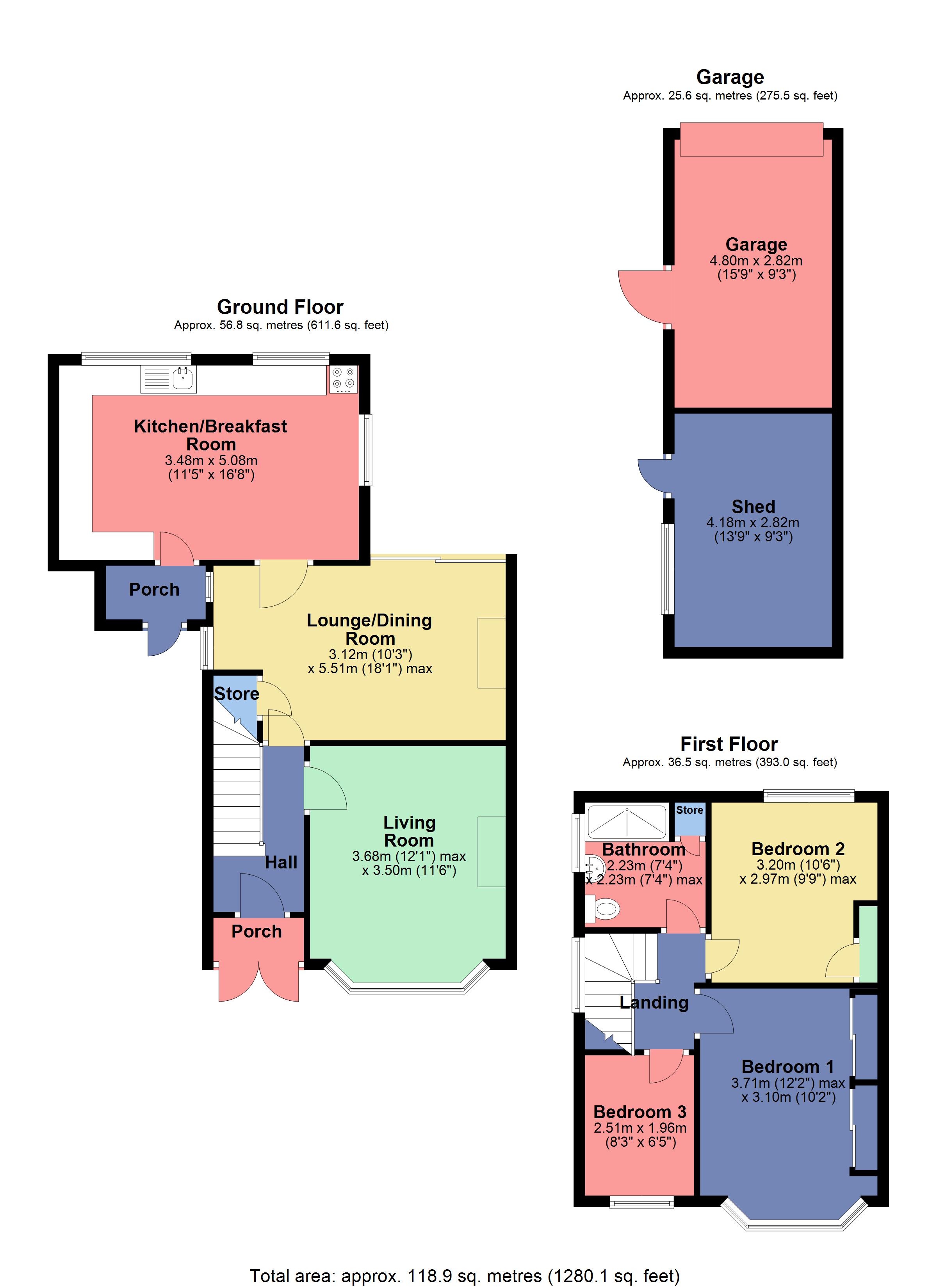 3 Bedrooms Semi-detached house for sale in Kimble Crescent, Bushey, Hertfordshire WD23