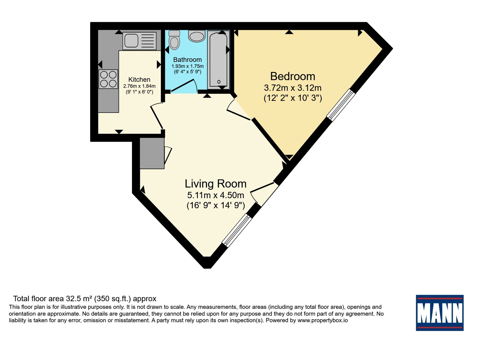 3, Shaftesbury Road, Hampshire floorplan