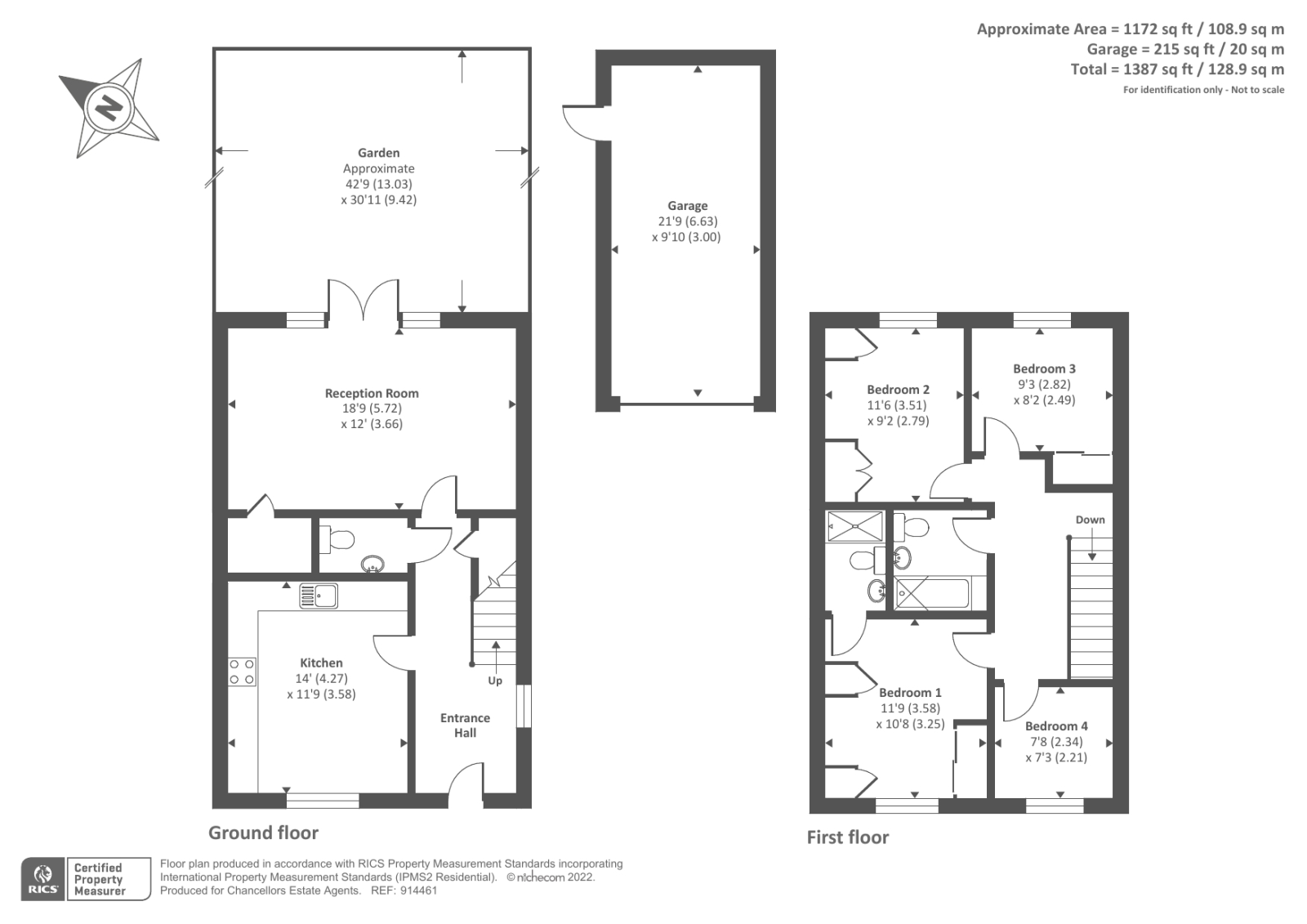 5, Diamond Drive, Didcot floorplan