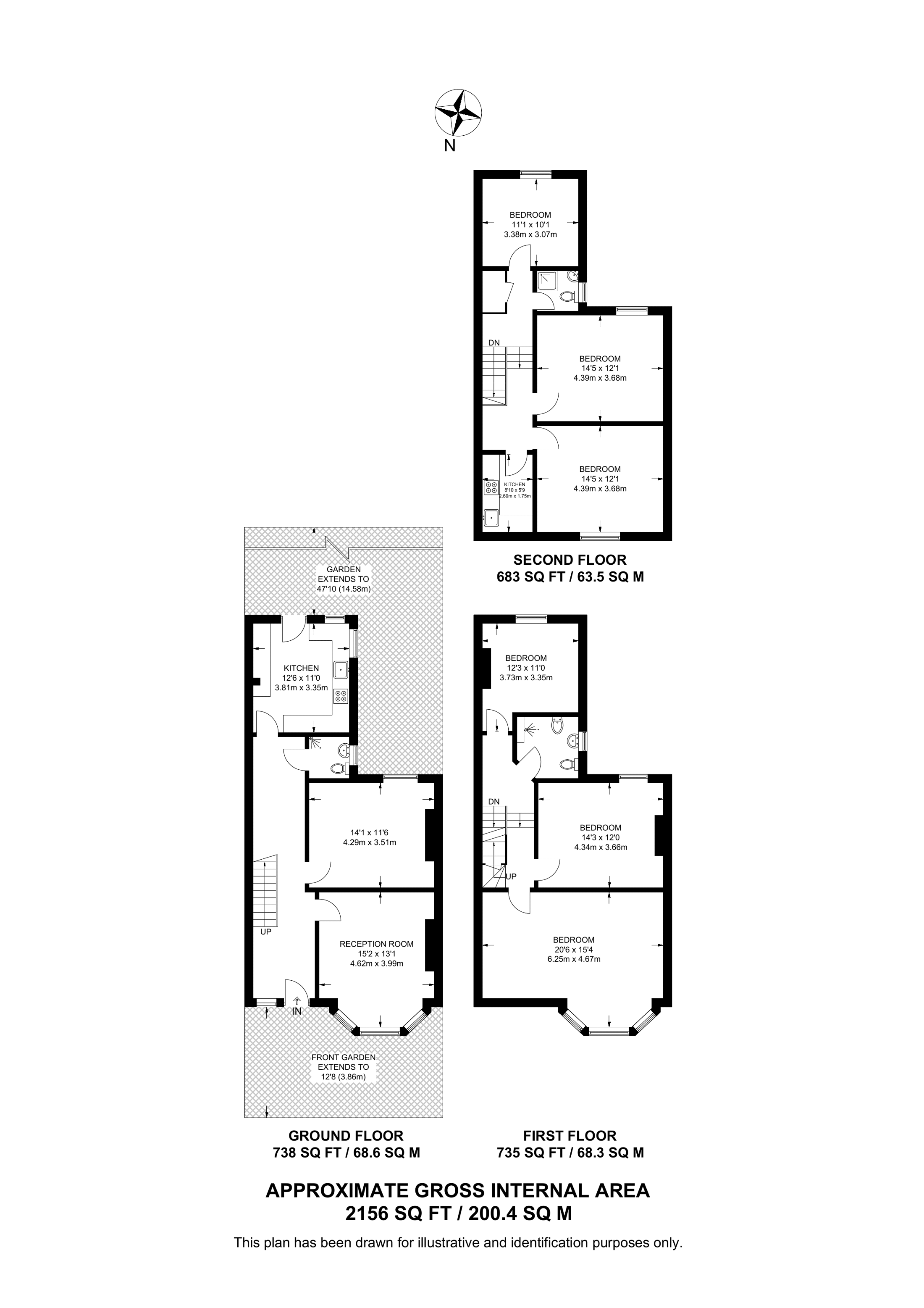 Hanover Park, Peckham Rye floorplan